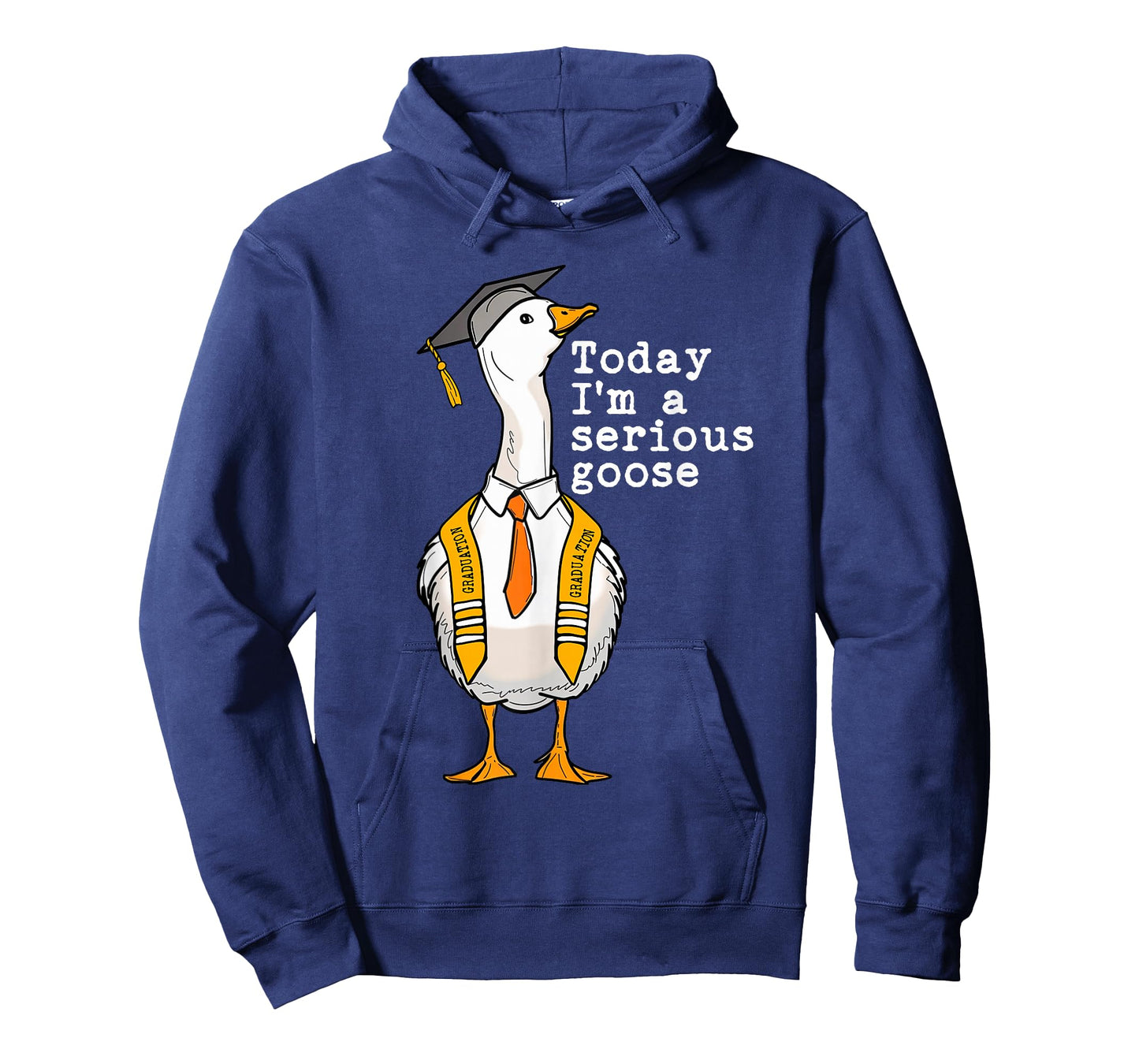 Funny Graduation Senior Silly Goose Today Im A Serious Goose T-Shirt