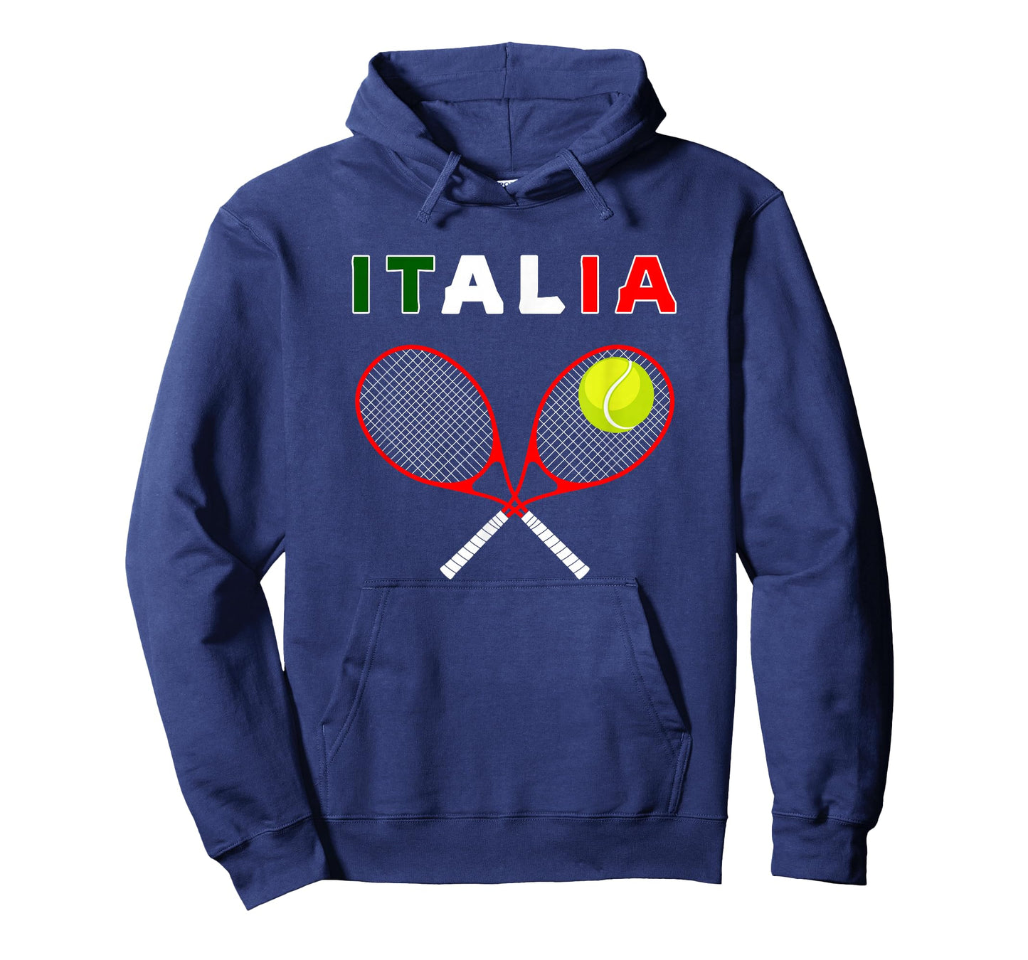Italy Tennis Graphics / Country Italia Flag Pride T-Shirt