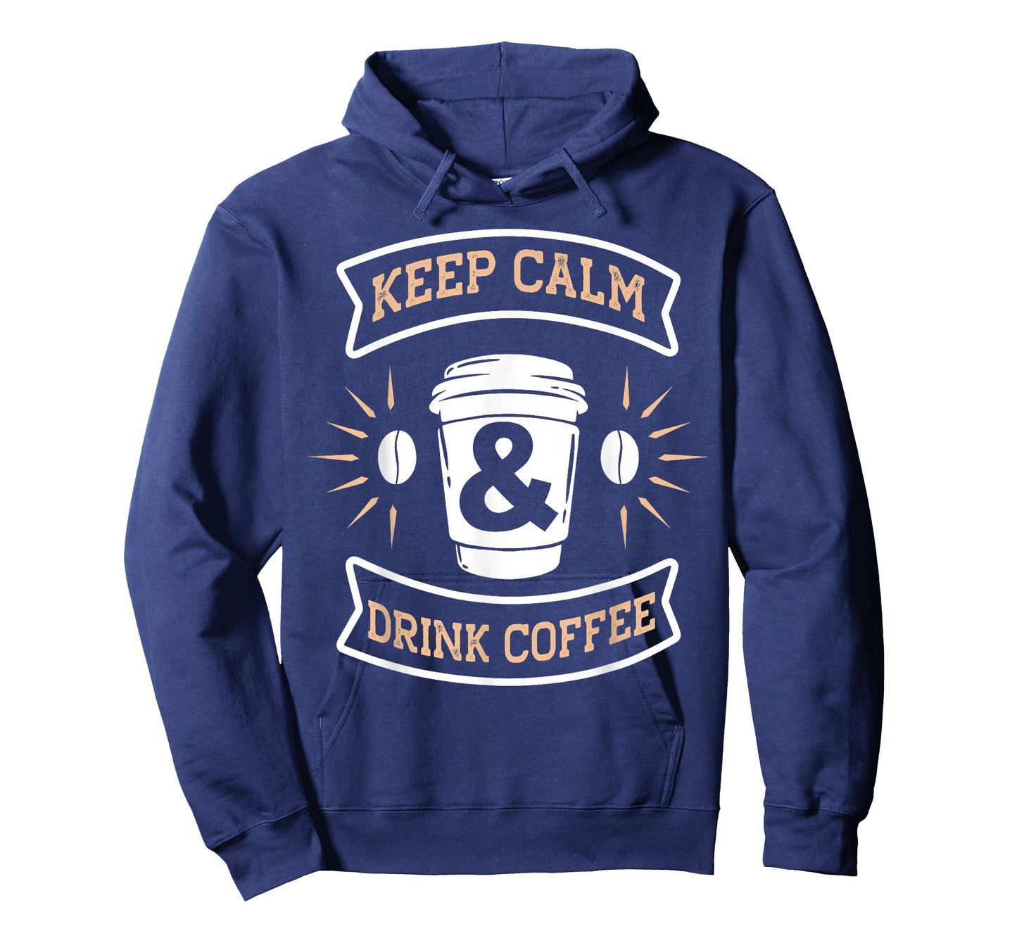 Keep Calm & Drink Coffee | Funny Saying Coffee Lovers T-Shirt