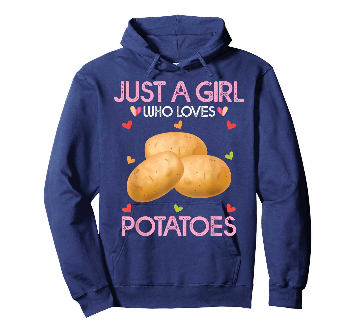 Potato Lover Women Gift Just A Girl Who Loves Potatoes T-Shirt