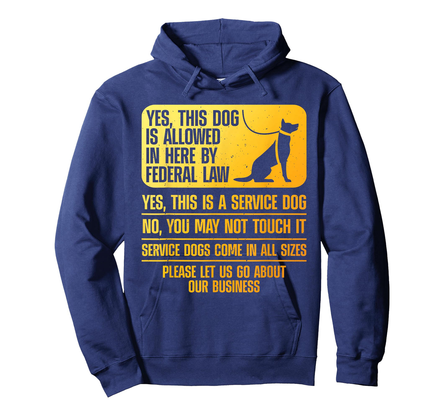 Service Dog Design for Men Women Assistance Dog Service Dog T-Shirt