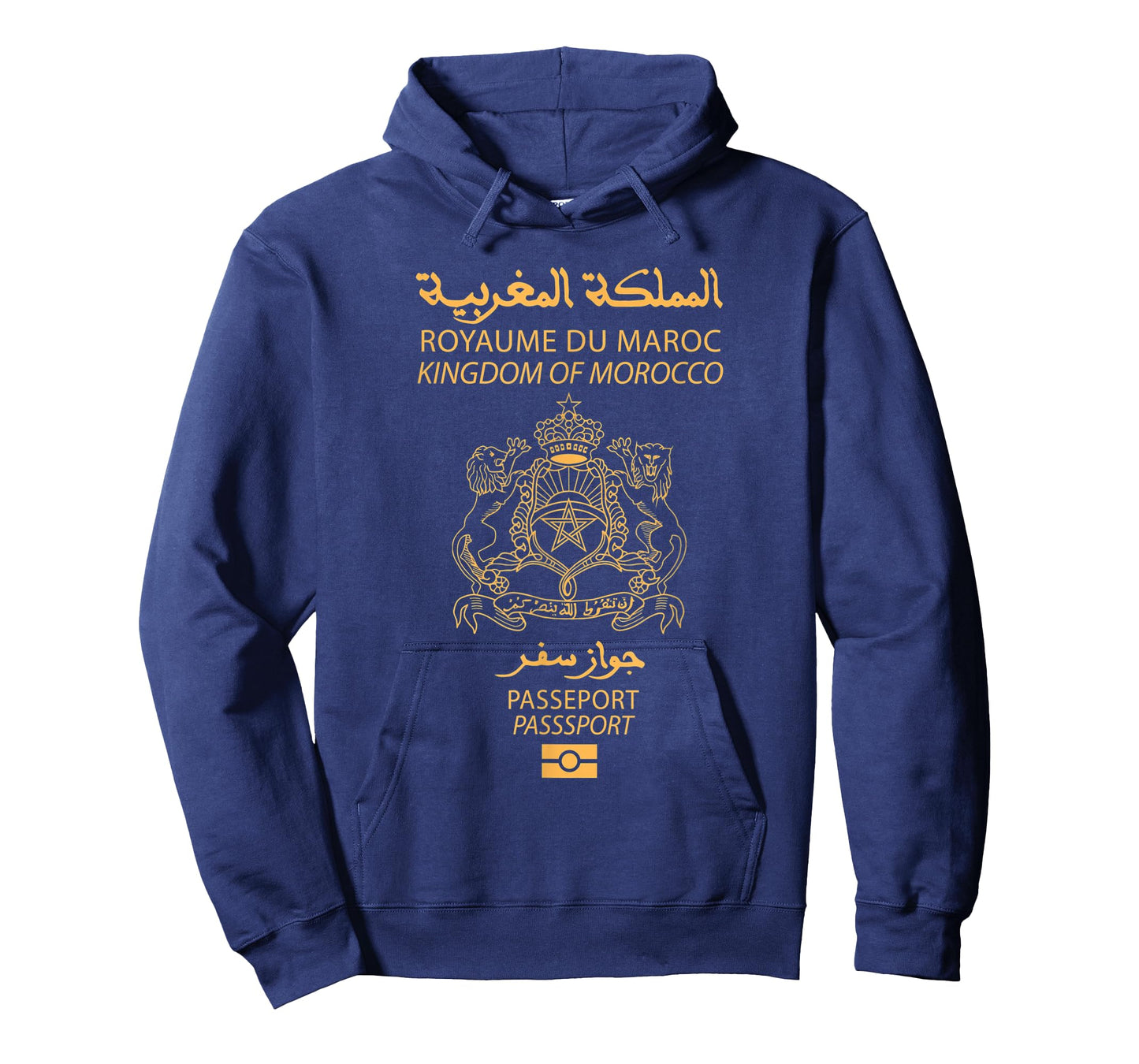 Moroccan Passport Kingdom of Morocco Country Gift T-Shirt