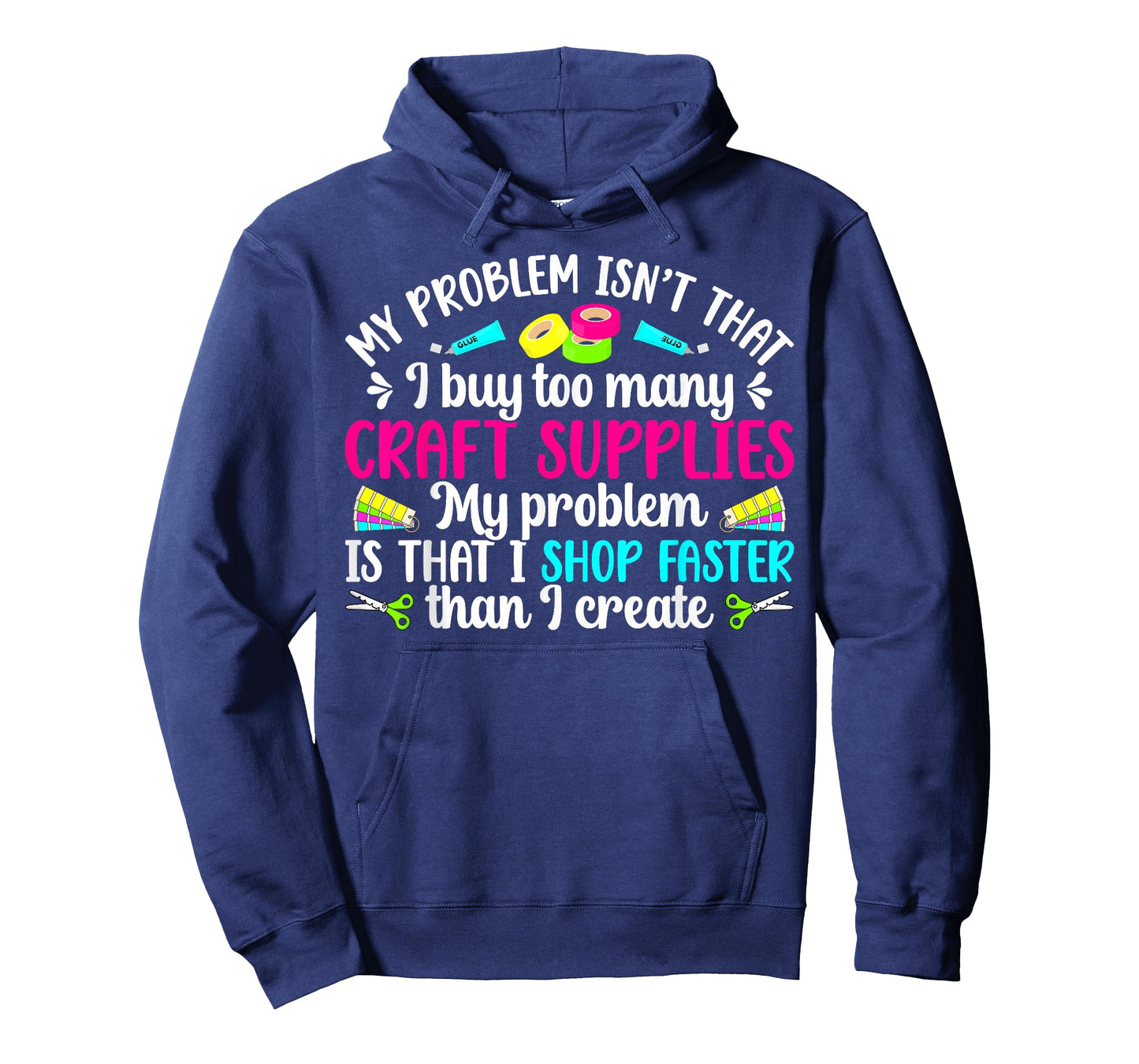 Craft Supplies Crafter Funny Crafting T-Shirt