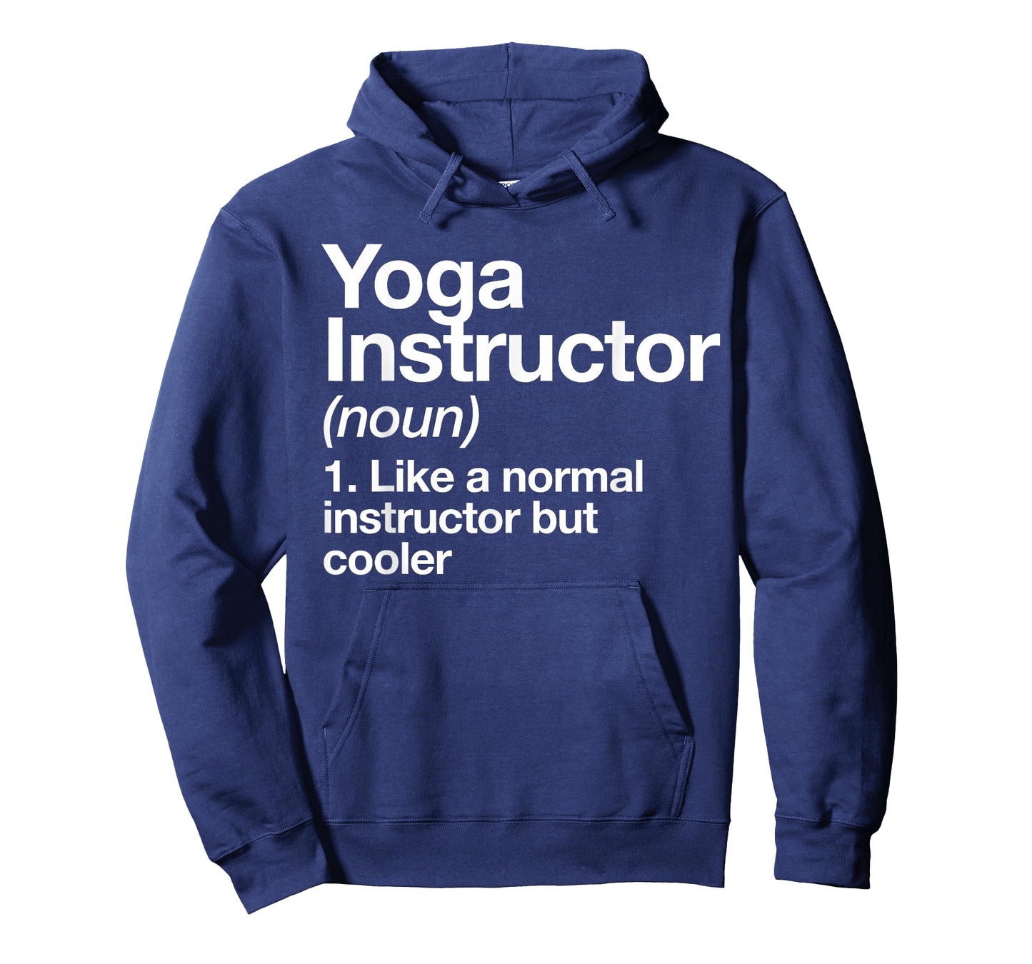 Yoga Instructor Funny Definition Gym Trainer Coach Sports T-Shirt