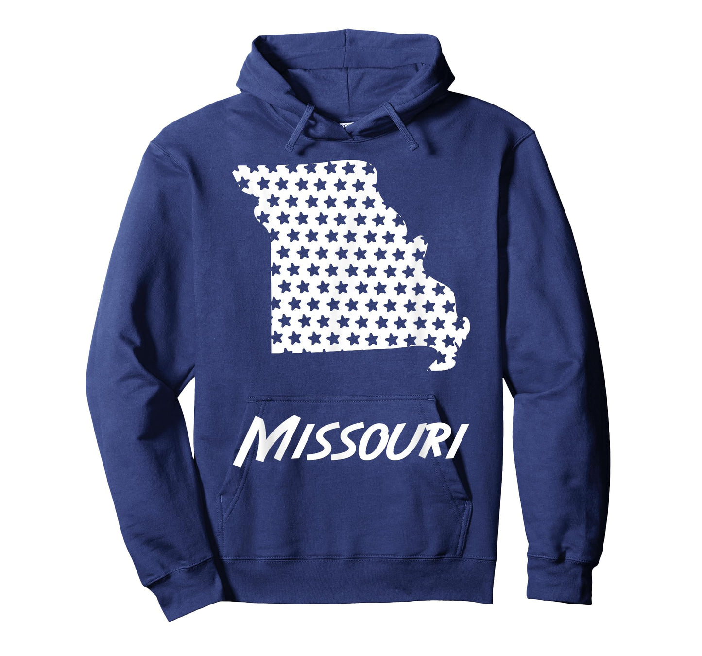 Missouri USA State Outline Stars Vintage Retro Design T-Shirt
