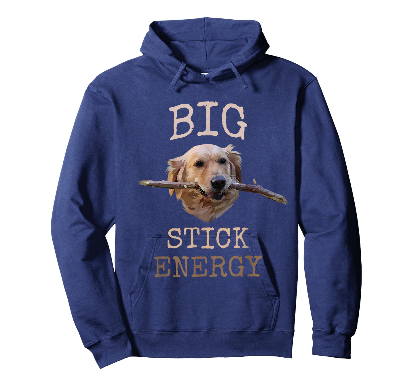 Big Stick Energy - Funny Golden Retriever Owner Gift T-Shirt