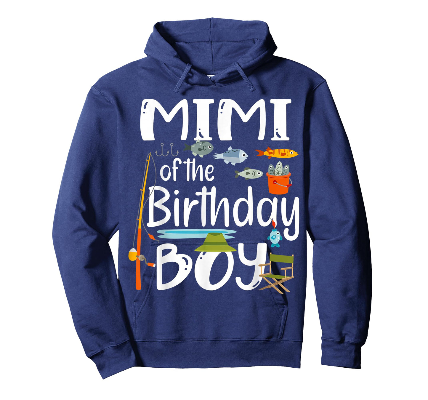Fishing Birthday Boy Party Look with Rod Fish Hooks for Mimi T-Shirt
