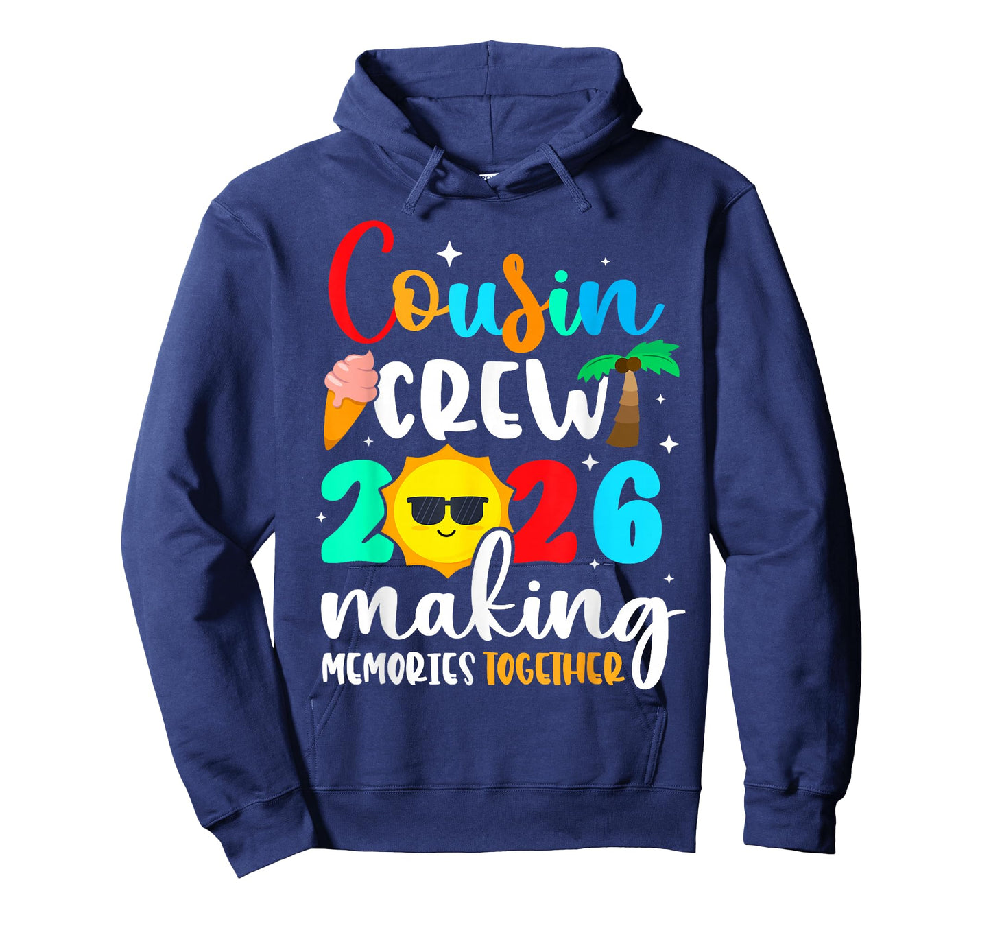 Cousin Crew 2026 Summer Vacation Beach Family Trips Matching T-Shirt