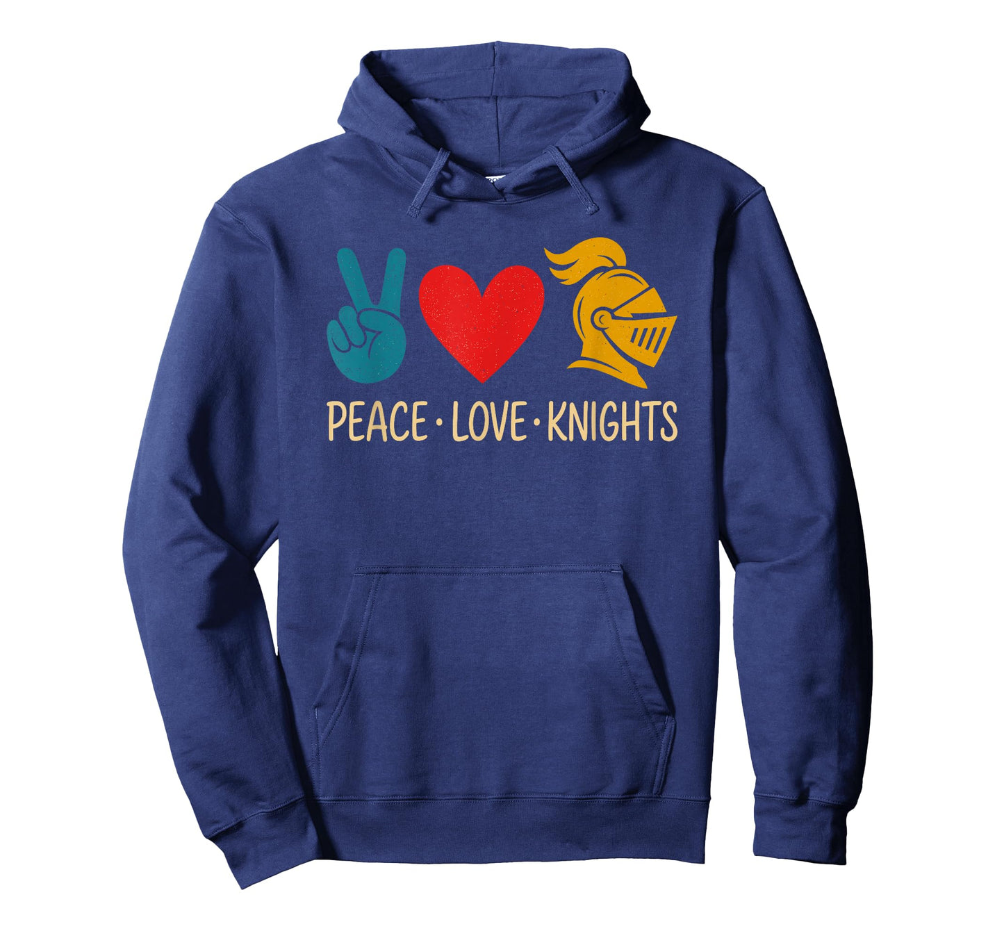 Peace Love Knights Awesome Back to School T-Shirt