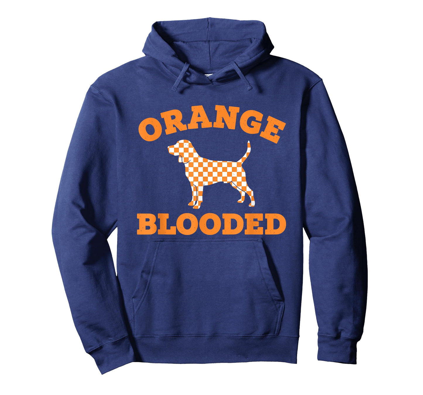 Orange Blooded Tennessee Coonhound Home TN State Pride T-Shirt