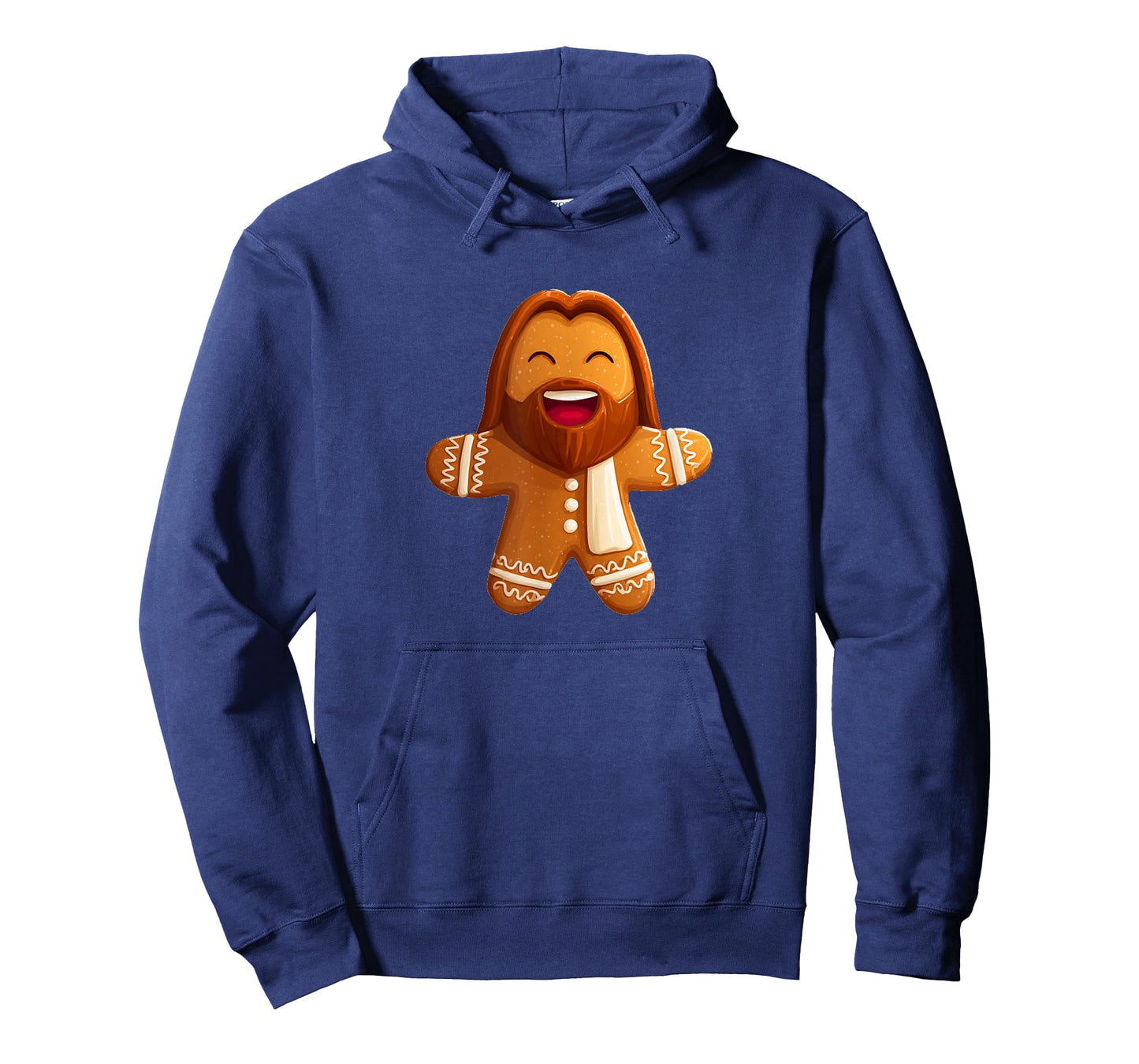 Laughing Lord Jesus as Gingerbread Man Costume T-Shirt
