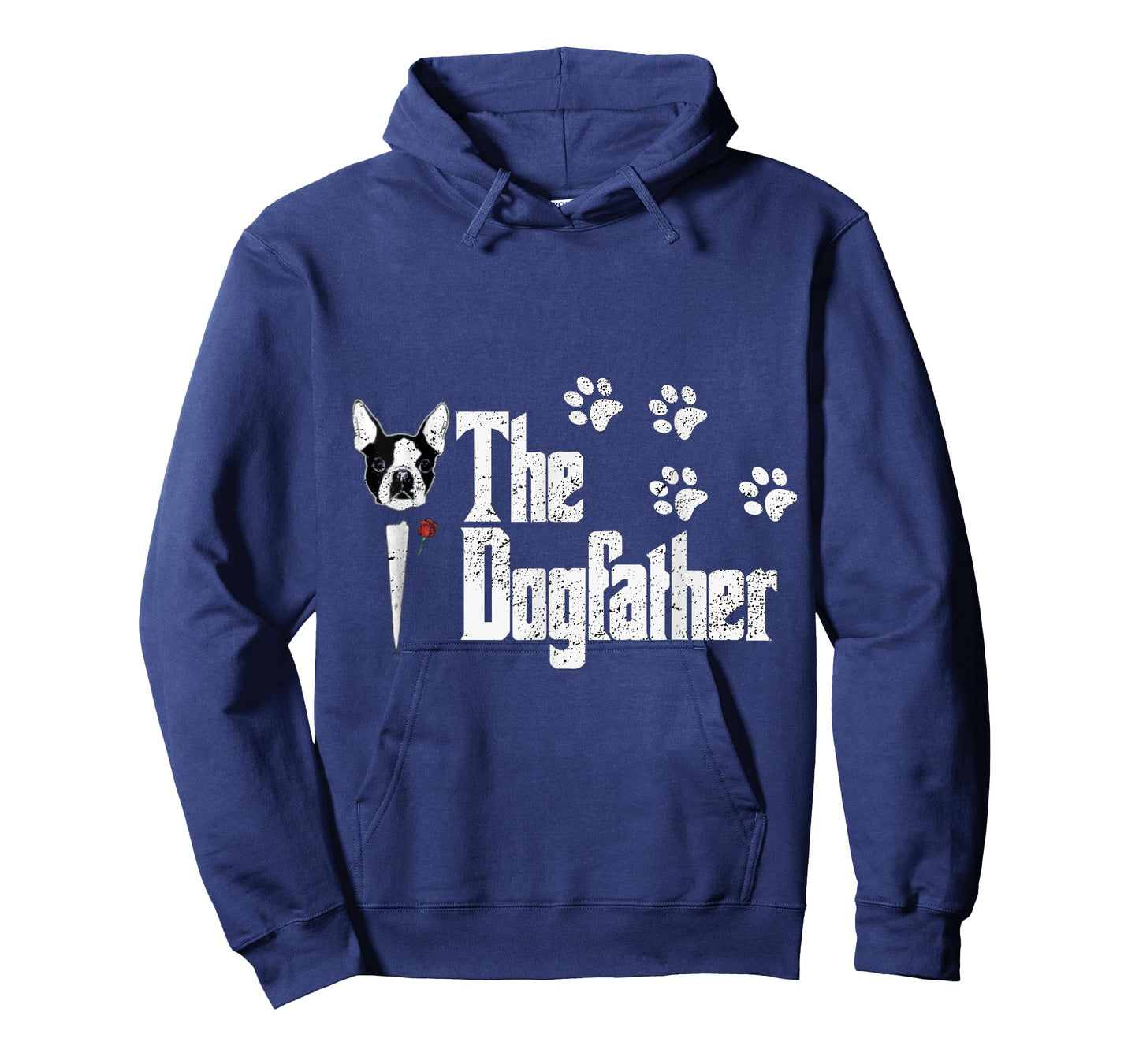 Mens The Dogfather Boston Terrier Dog Dad Tshirt Gift Idea T-Shirt