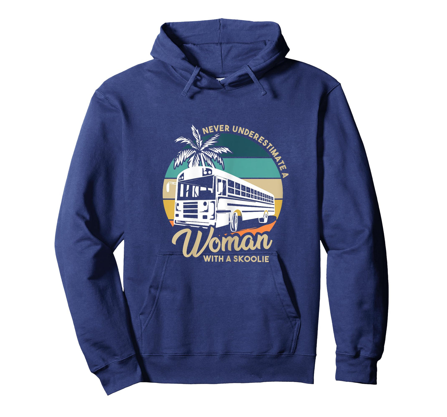 Vintage Camping Bus Design for a Skoolie Owner T-Shirt