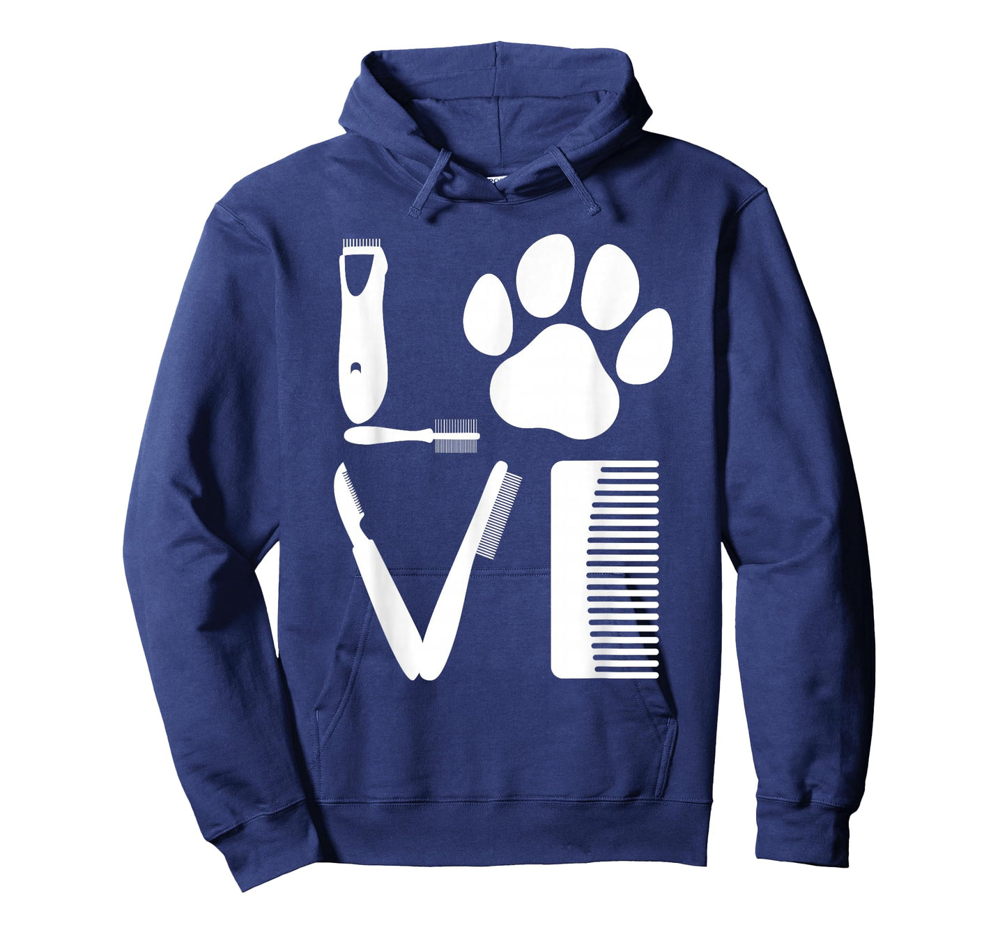Funny Dog Grooming Art for Men Women Pet Groomer Dog Groomer T-Shirt