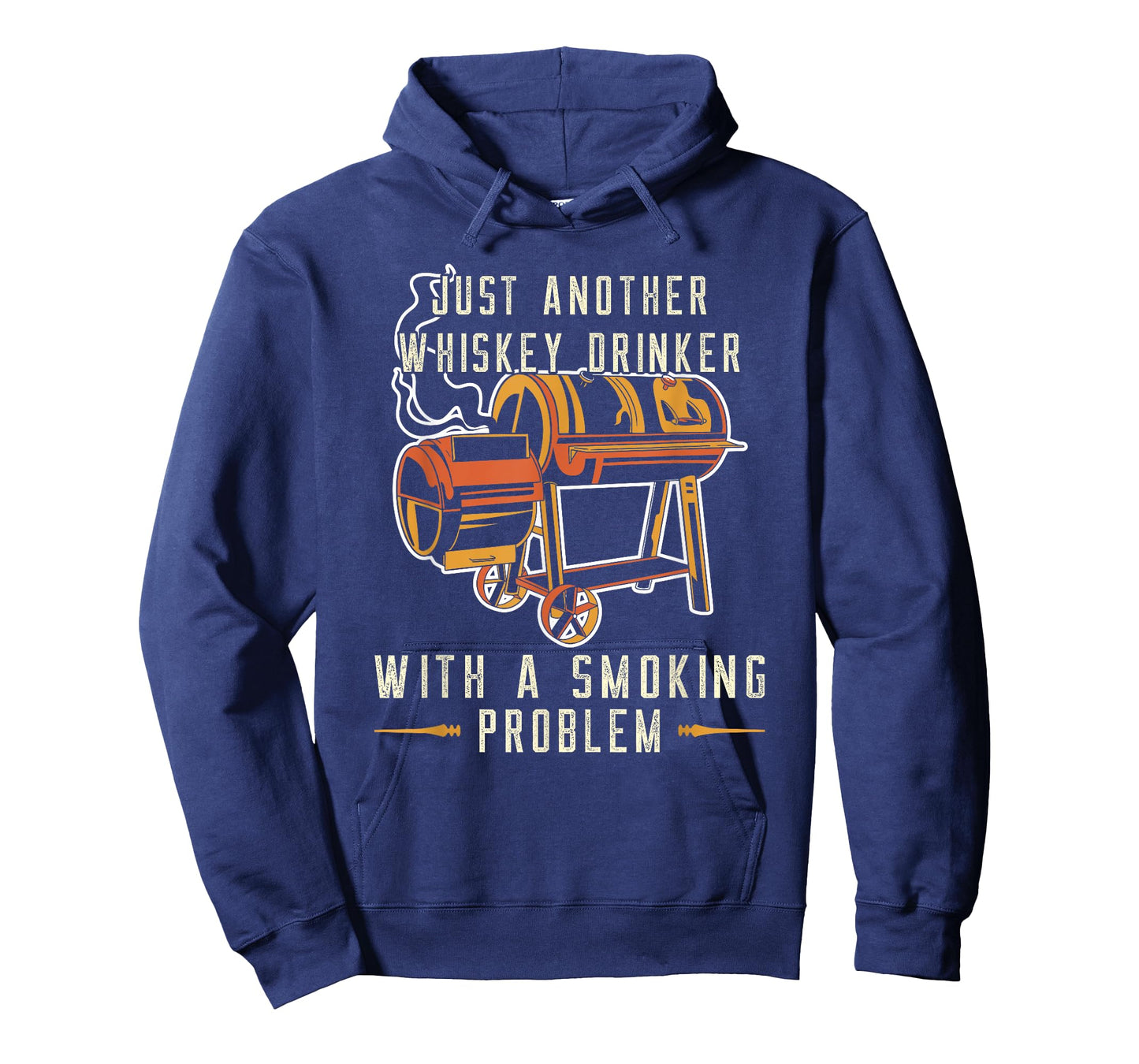 Barbecue Just Another Whiskey Drinker Smoking Problem Grill T-Shirt