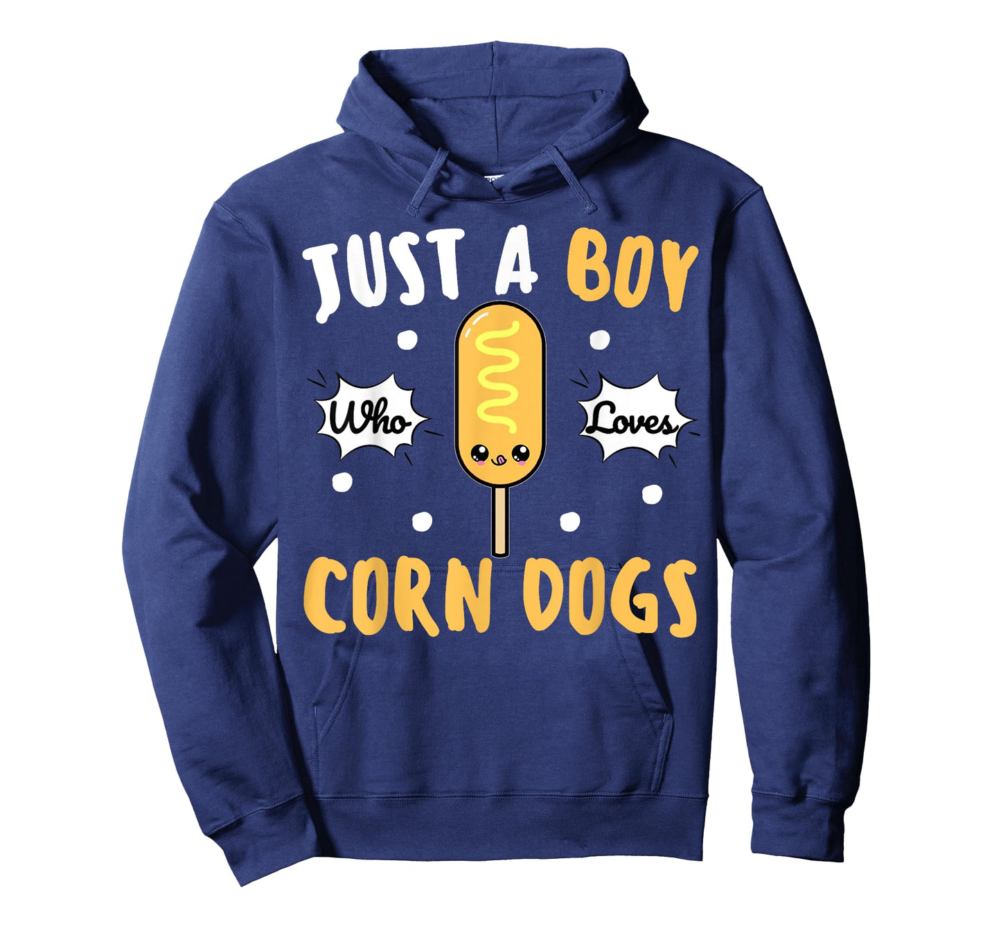 Cute Kawaii Funny Corndog Just a Boy Who Loves Corn Dogs T-Shirt