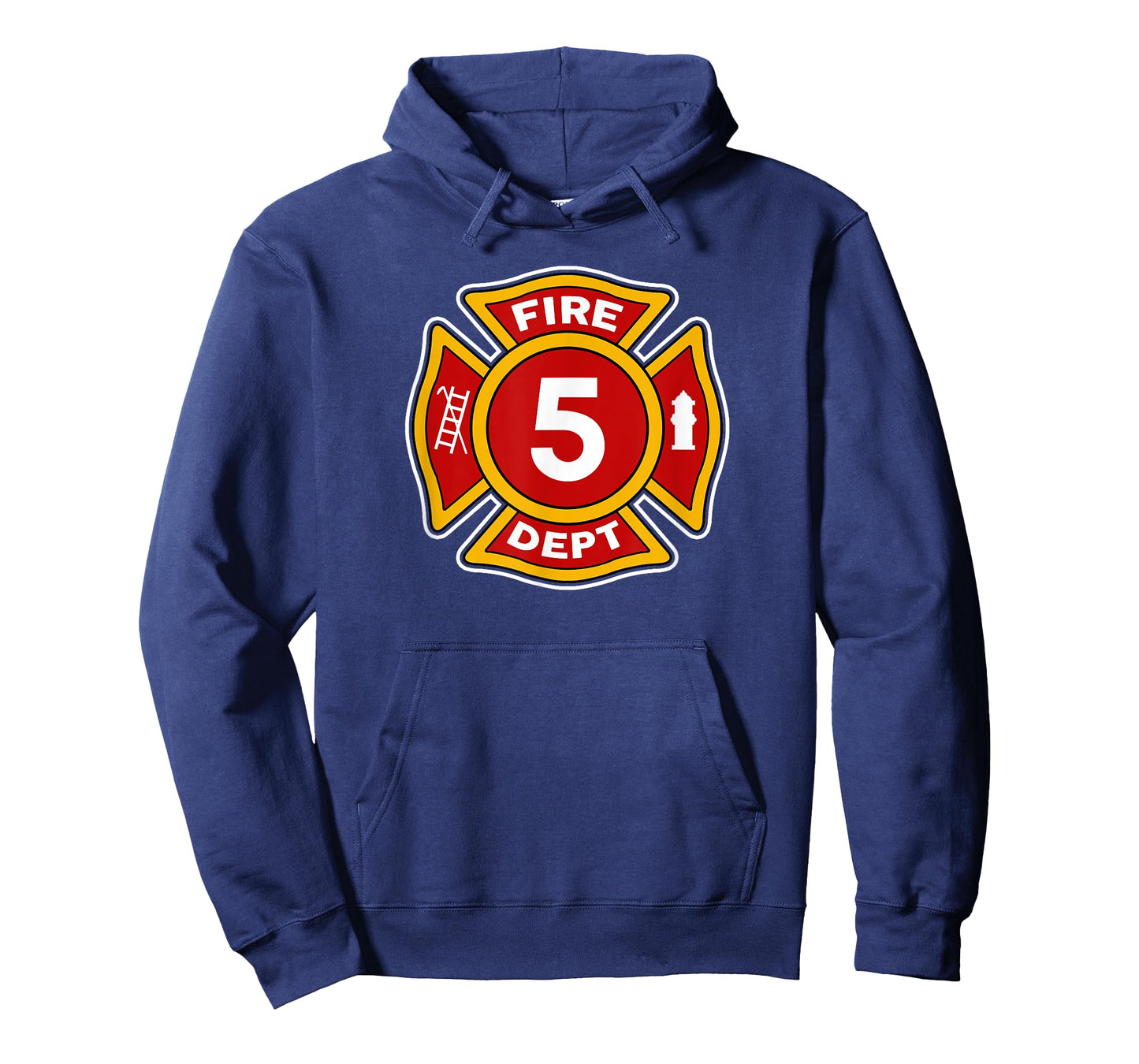 Fire 5 Dept Shirt | Firefighter Hero 5th Birthday Boys Gift