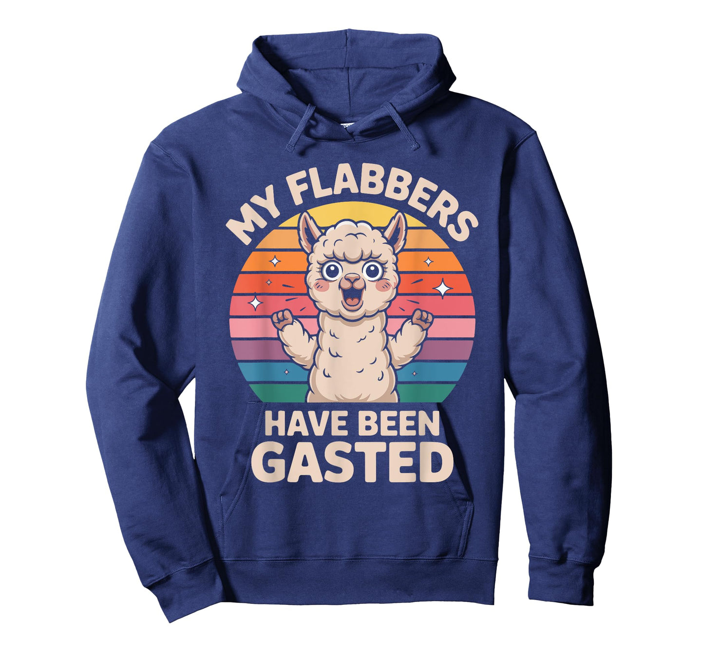 My Flabbers Have Been Gasted Funny Alpaca T-Shirt
