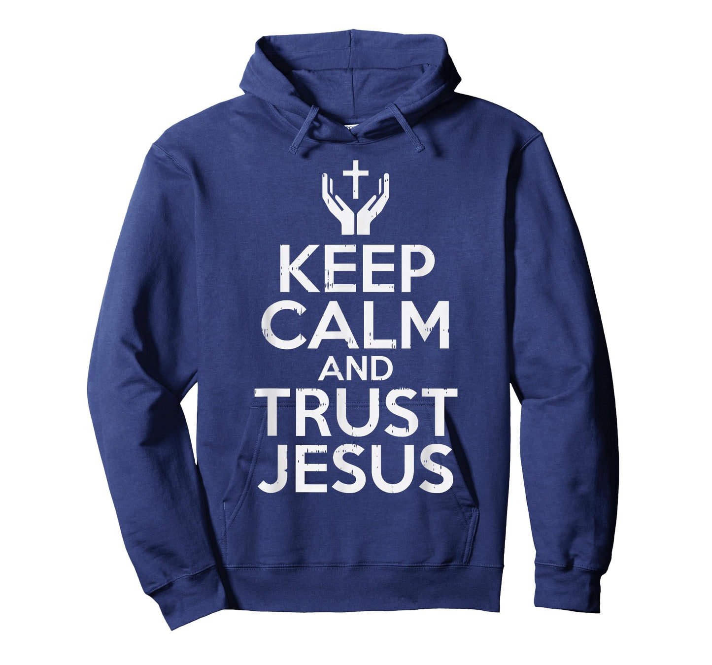 Keep Calm Trust Jesus God Faith Religious Christian Gift T-Shirt