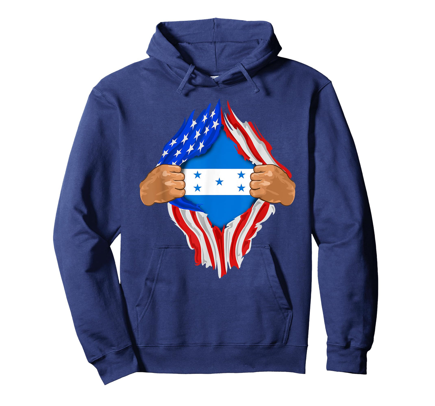 Honduran Blood Inside Me T-Shirt | Honduras Flag Gift T-Shirt