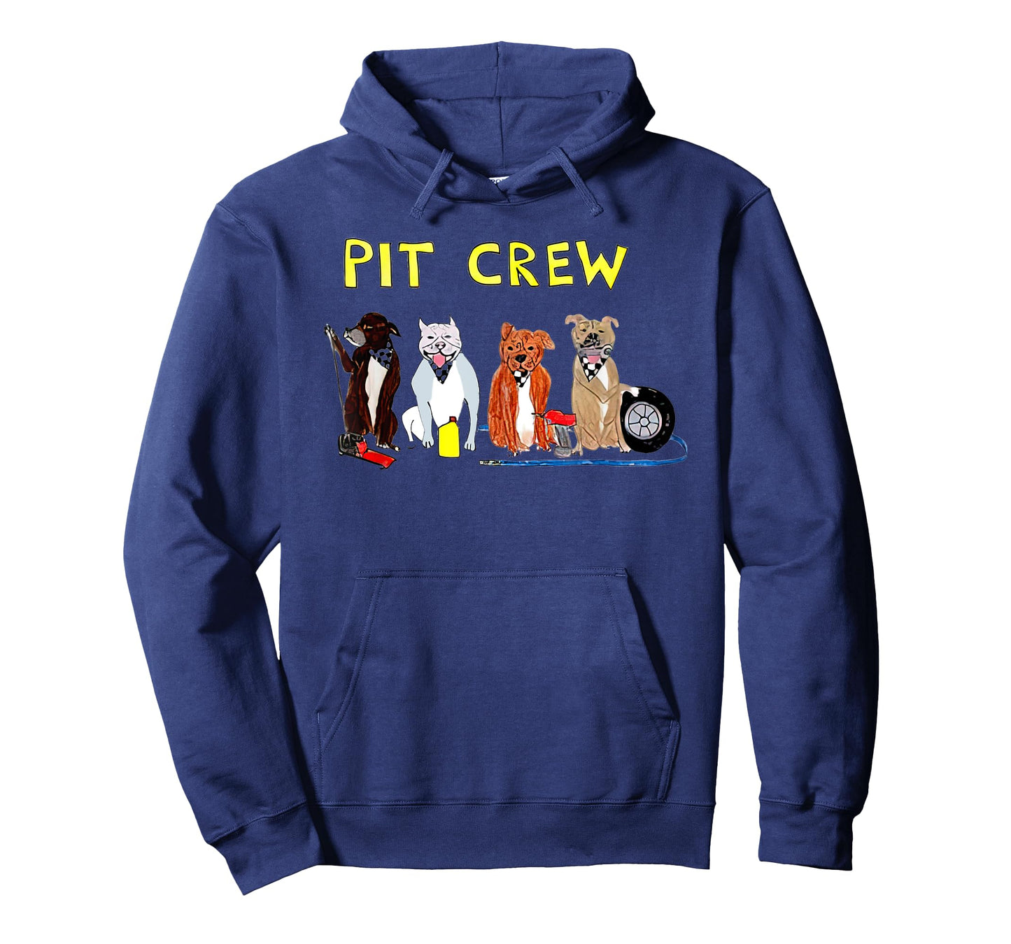 Pit Crew Dogs Funny For Men Women T-Shirt