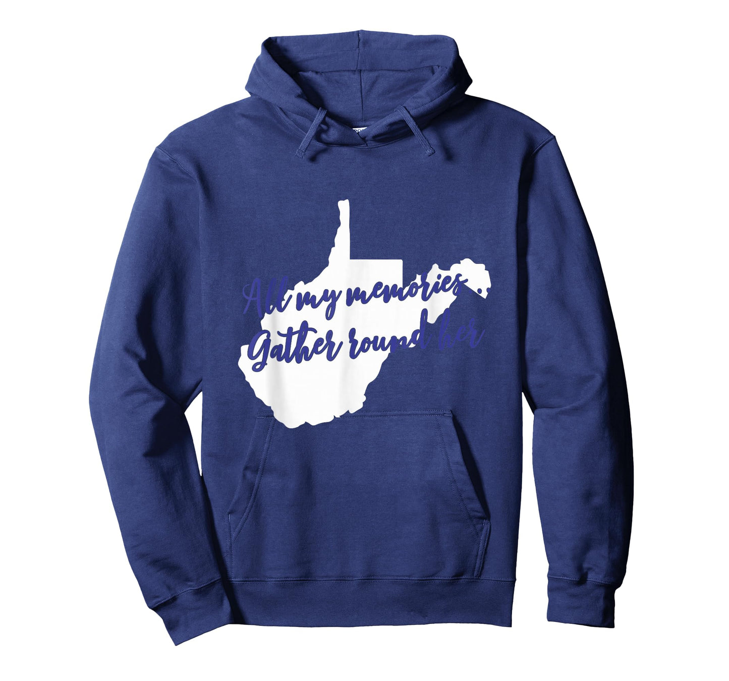 West Virginia All My Memories Gather Round Her T-shirt T-Shirt