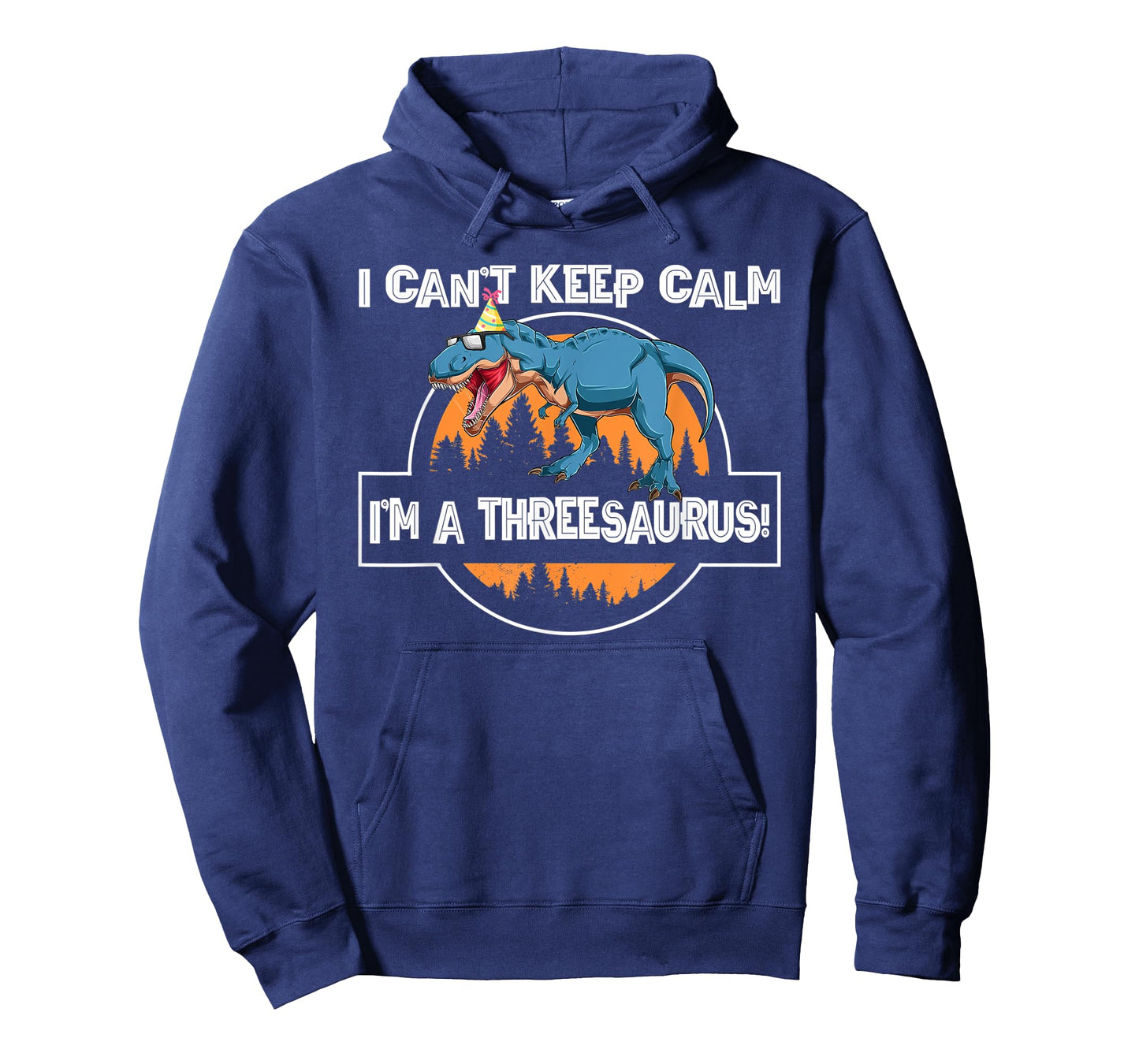 I can't keep calm threesaurus! third birthday T-Shirt