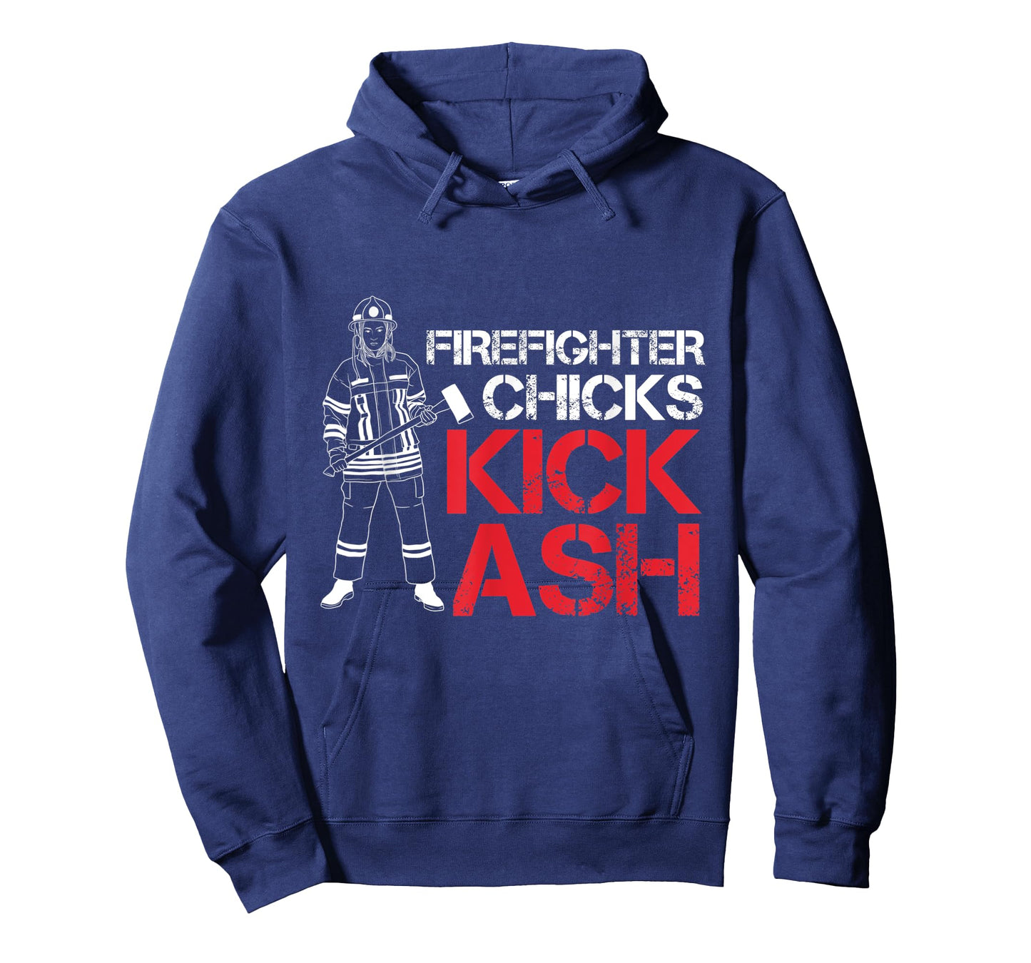 Firefighter Chicks Kick Ash T-Shirt