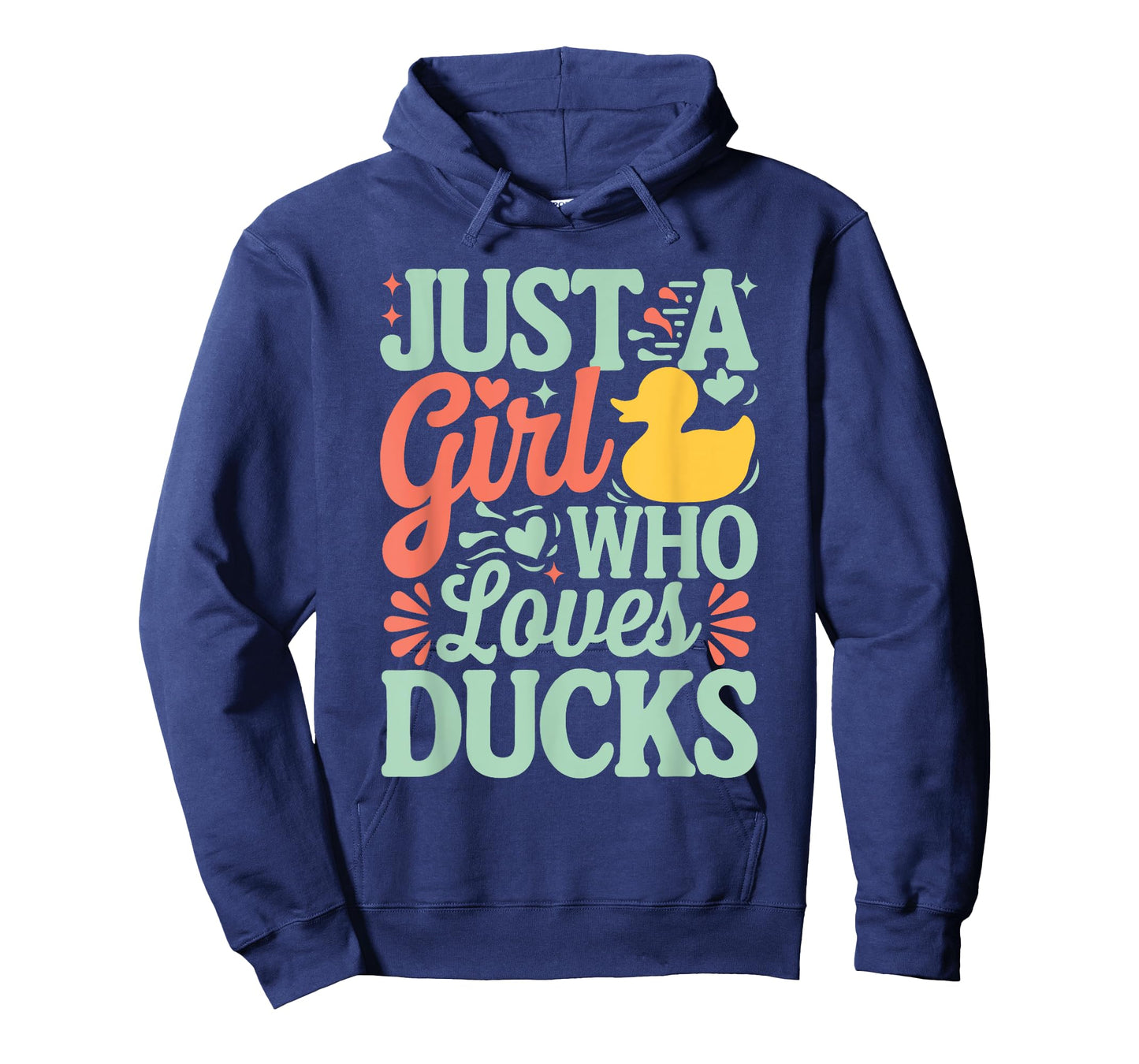 Just a girl who loves Ducks Girl T-Shirt