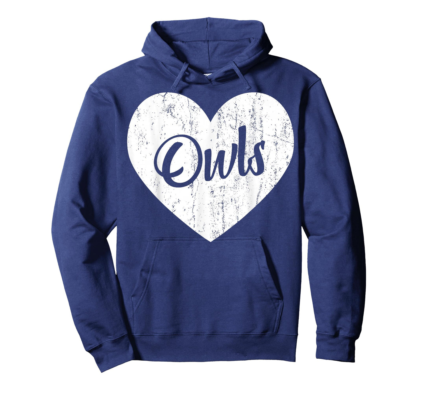 Owls School Sports Fan Team Spirit Mascot Heart Gift T-Shirt