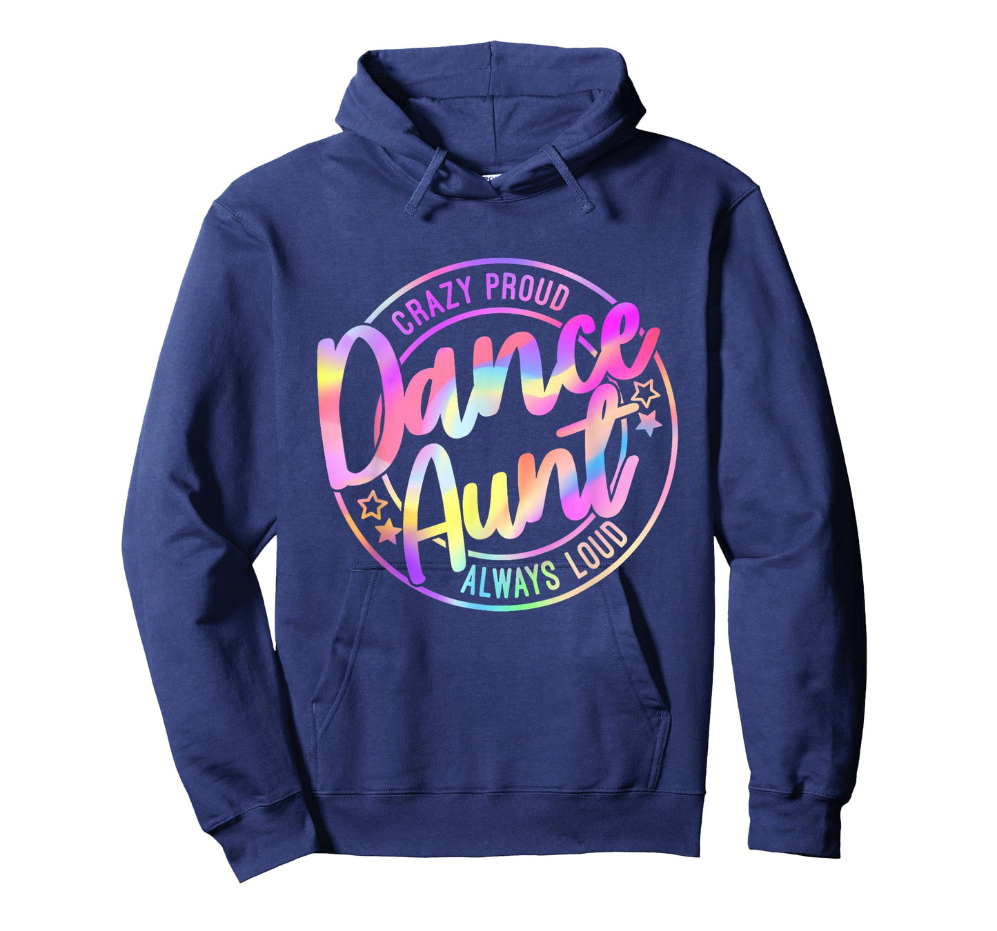 Proud Groovy Tie Dye Dance Auntie Life Dancer Gift T-Shirt