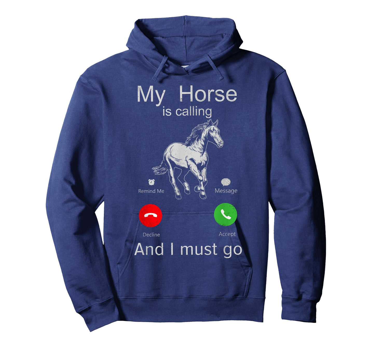 My horse is calling And i must go My horse is racing and I T-Shirt