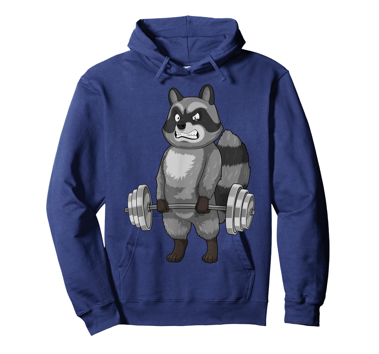 Raccoon Weightlifting Deadlift Fitness Gym Funny Workout T-Shirt