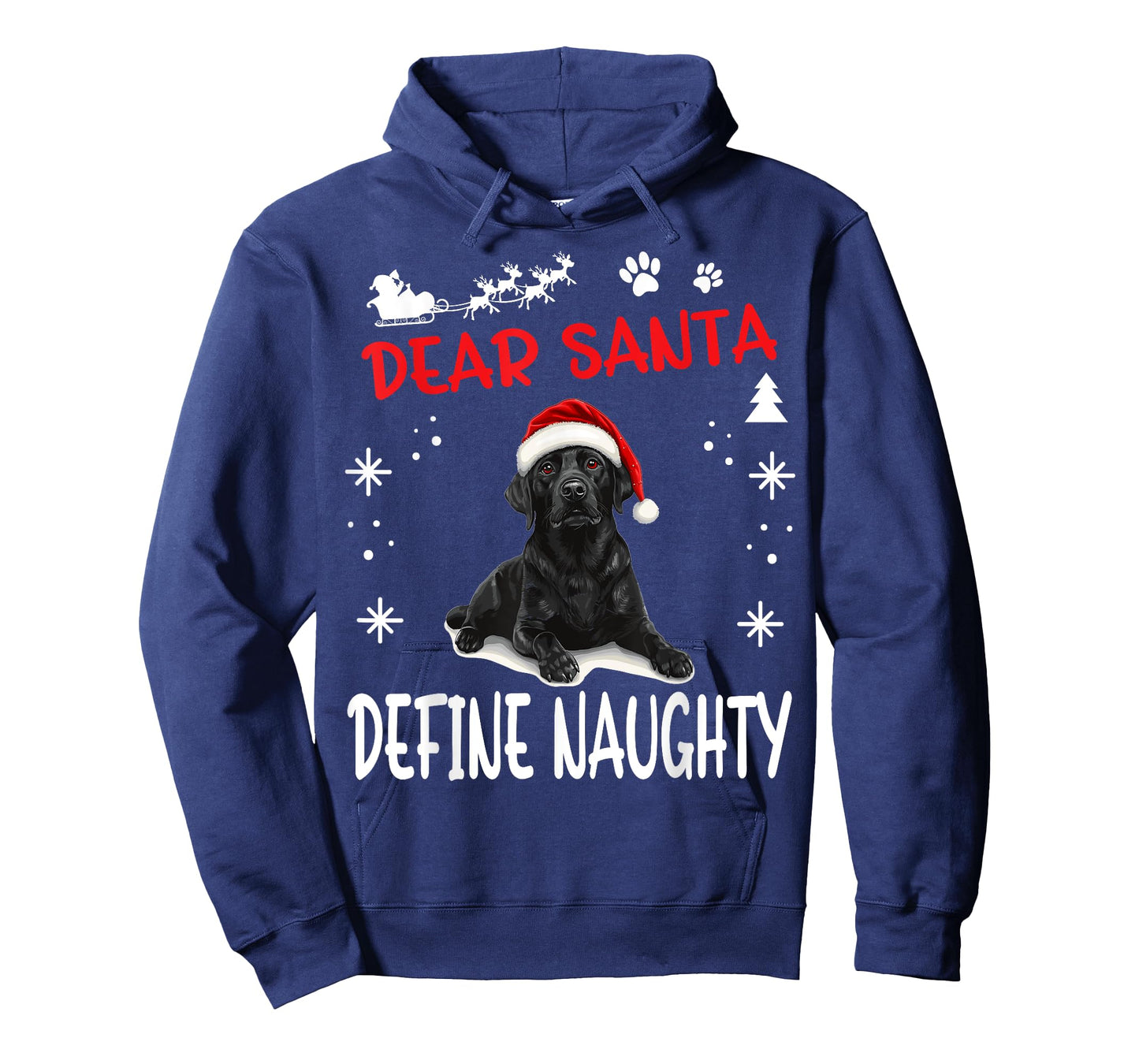 Cute Labrador Retriever Dog Christmas Dear Santa Define T-Shirt