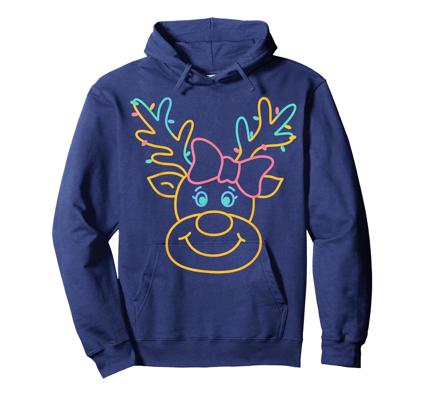 Preppy Christmas Coquette Bow Reindeer Family Matching 2025 T-Shirt