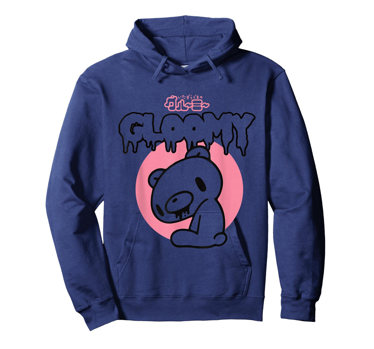 Gloomy Bear The Naughty Grizzly Horror Text Anime Manga T-Shirt