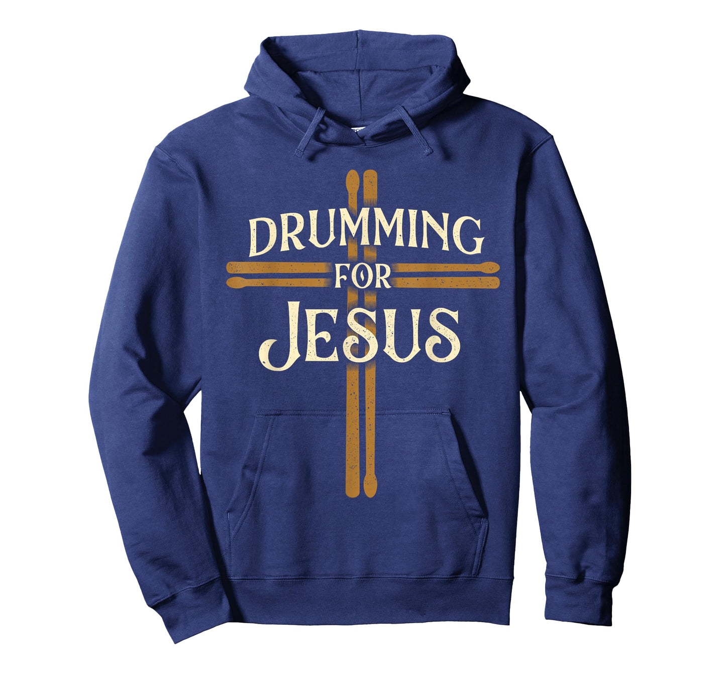 Funny Drumming Shirts - Drumming For Jesus - Christian Drummer Percussionist Drums T-Shirt - Black - Small - Unisex-Adults - Short Sleeve - Classic Fit - Cotton 50%, Polyester 50%