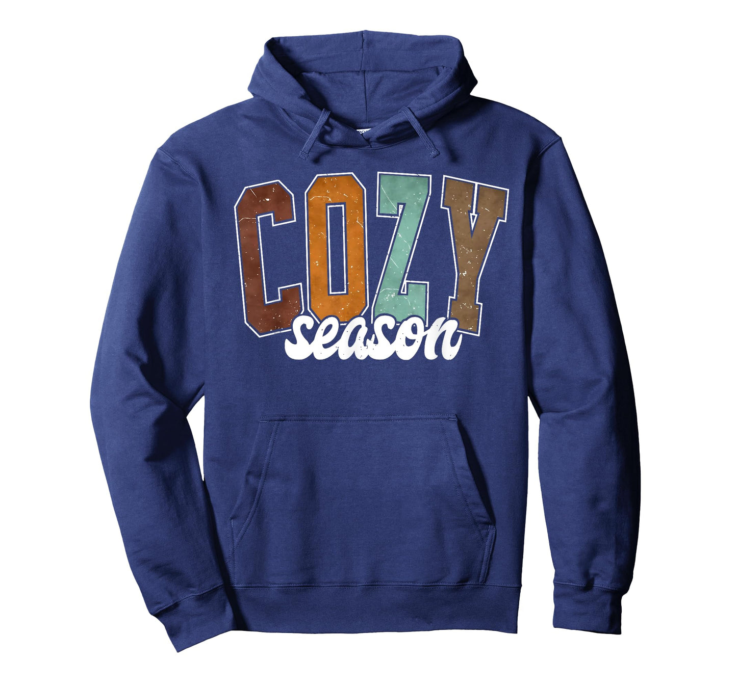 Cozy Season Pumpkin Autumn Fall Y'all Leaves Thanksgiving T-Shirt
