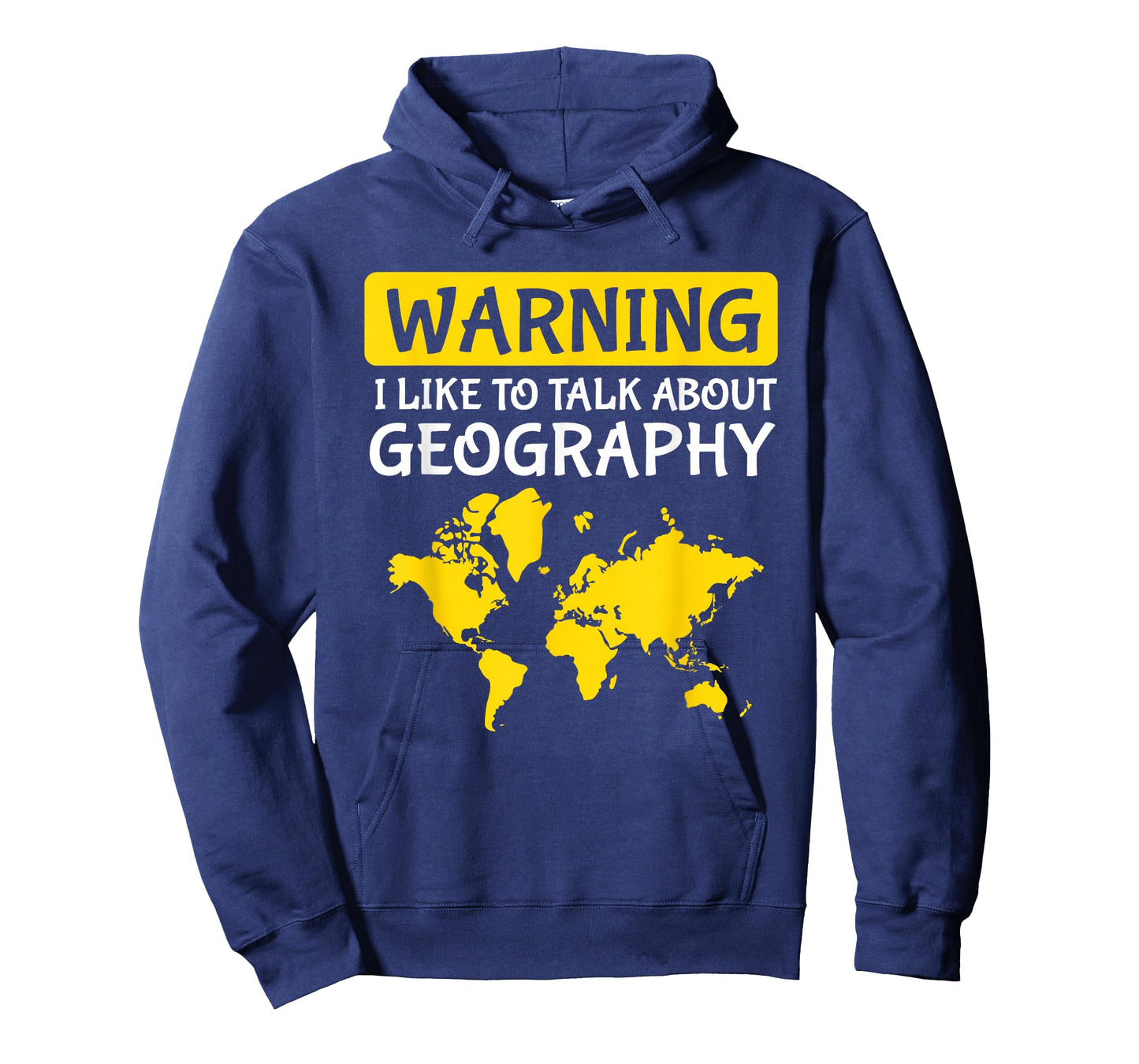 Warning I Like To Talk About Geography Teacher T-Shirt