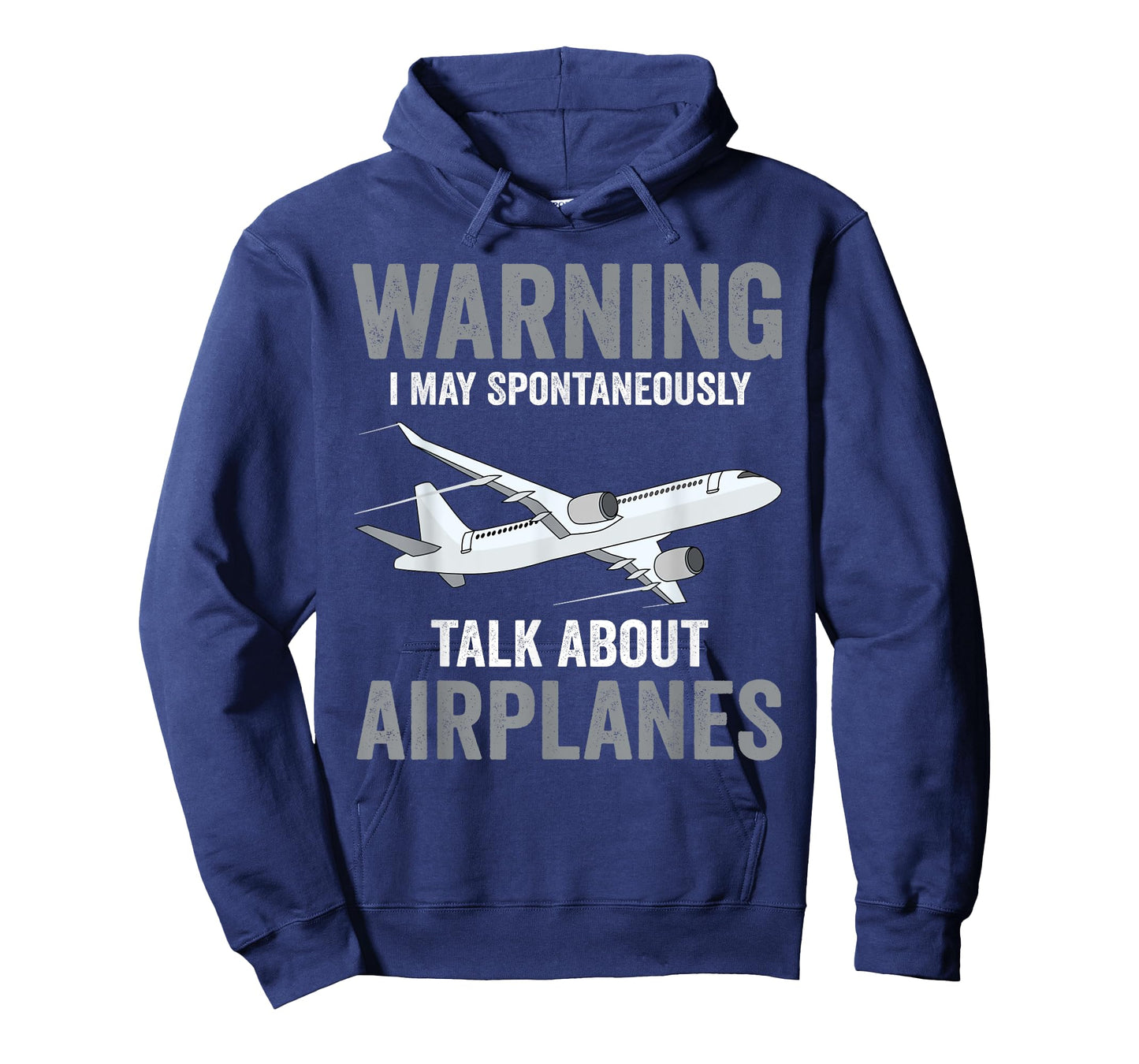 Funny Pilot Warning May Spontaneously Talk About Airplanes T-Shirt