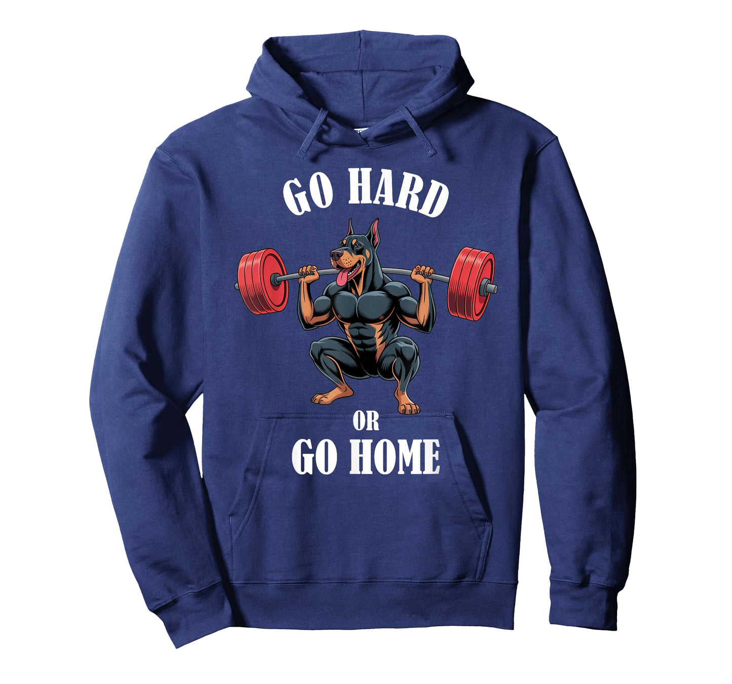 Doberman Pinscher Gym Shirt Doberman Squats Weightlifting T-Shirt