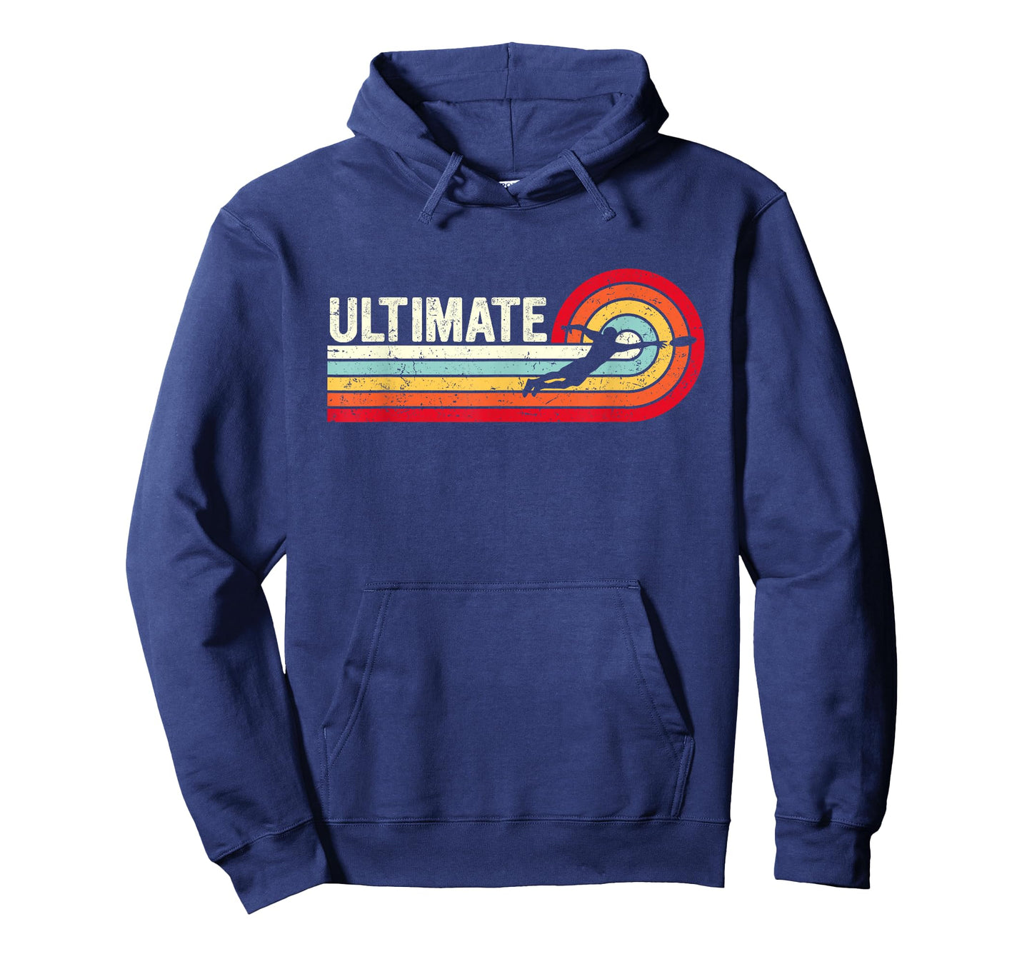 Retro Vintage Ultimate Frisbee Flying Disc Frisbee Players T-Shirt