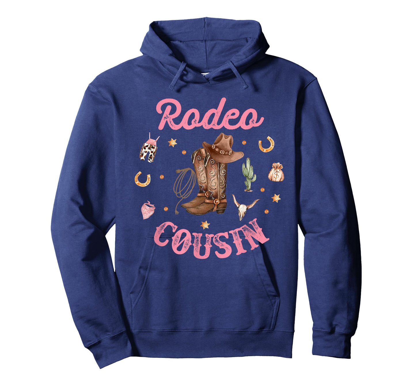 Rodeo Cousin - Cousin Western Cowboy Cowgirl Birthday Family T-Shirt