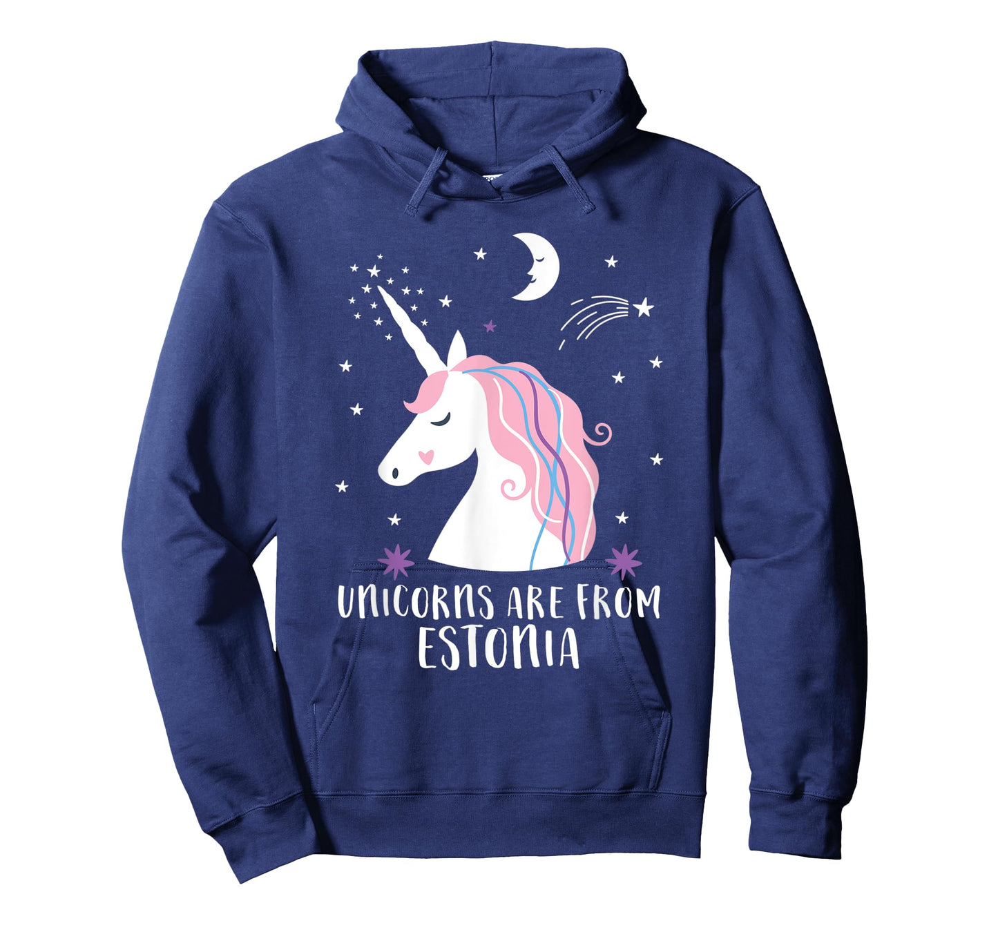 Unicorns Are From Estonia Funny Home Country Estonian Pride T-Shirt