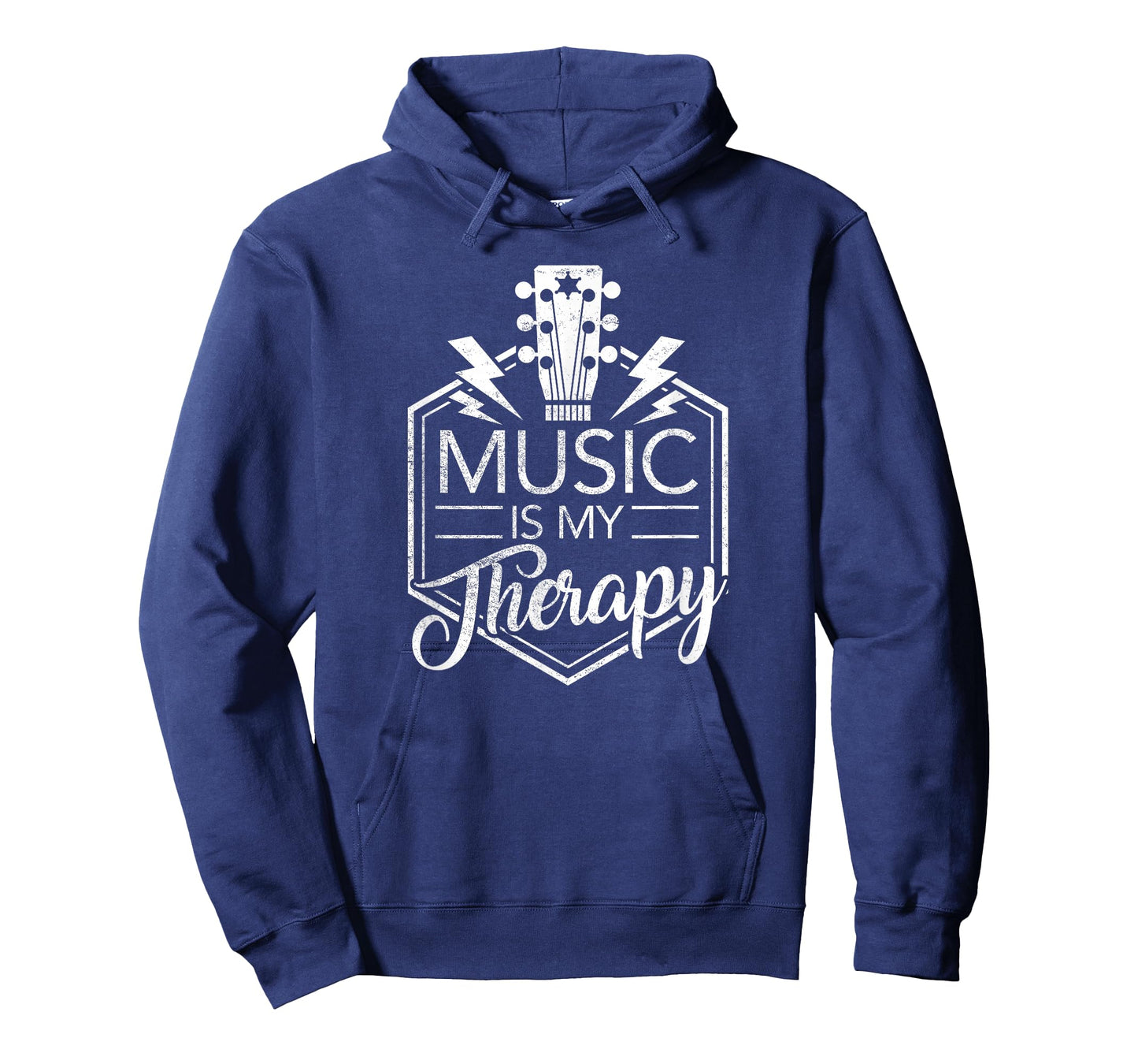 Music is my Therapy T-Shirt - Guitar Rock Music Gift T-Shirt