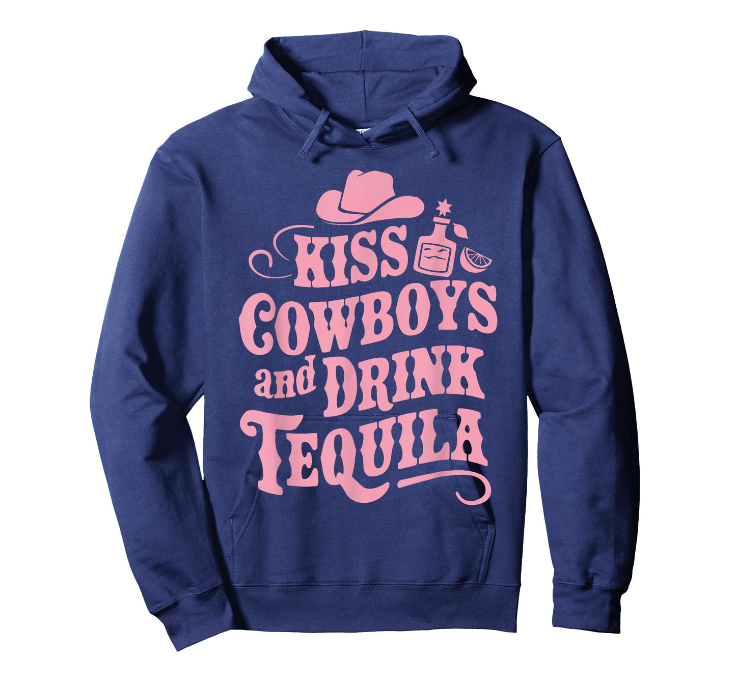 Kiss Cowboys And Drink Tequila T-Shirt