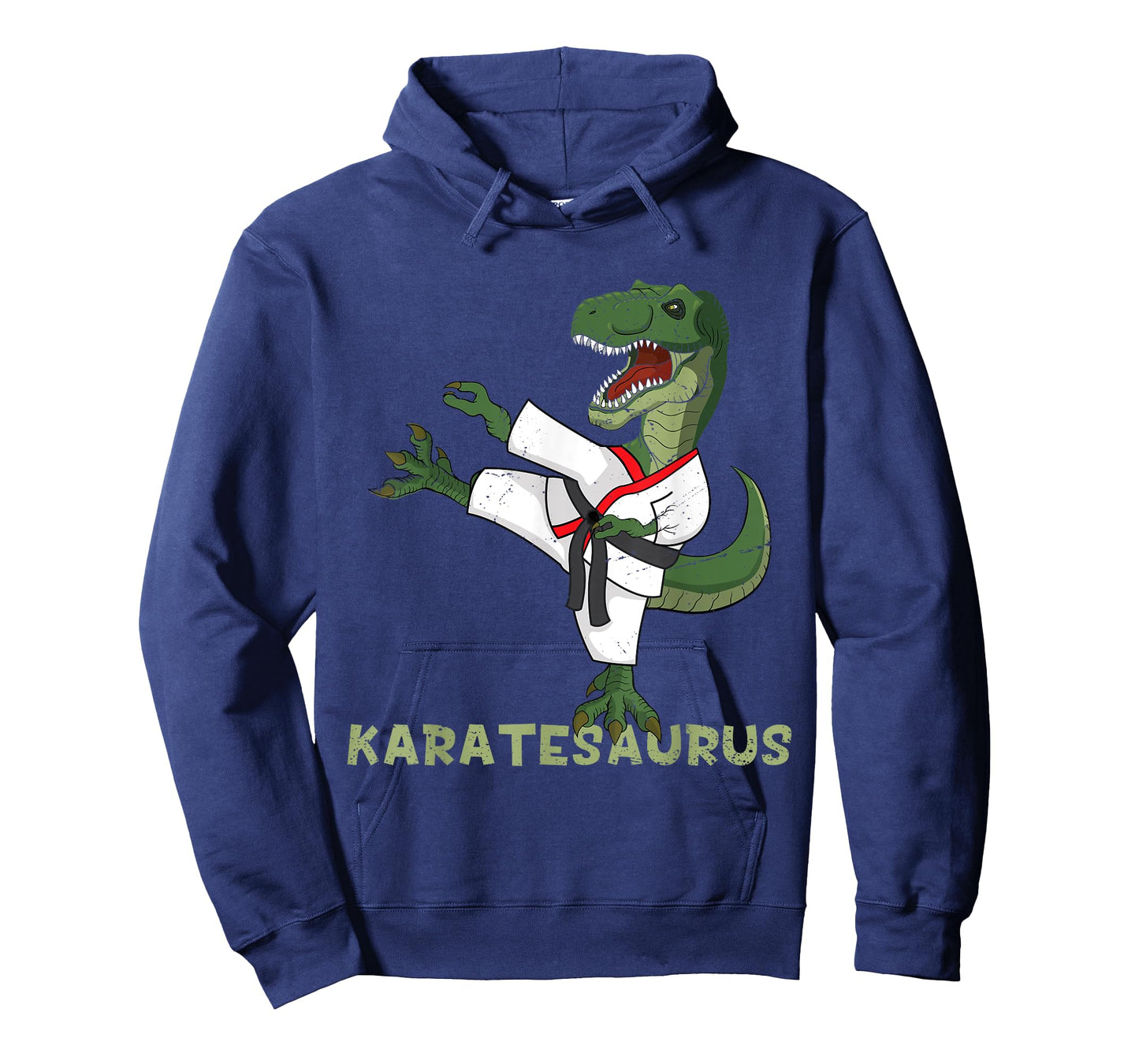Funny Karate Dinosaur Karatesaurus T-Rex Graphic Karatist T-Shirt