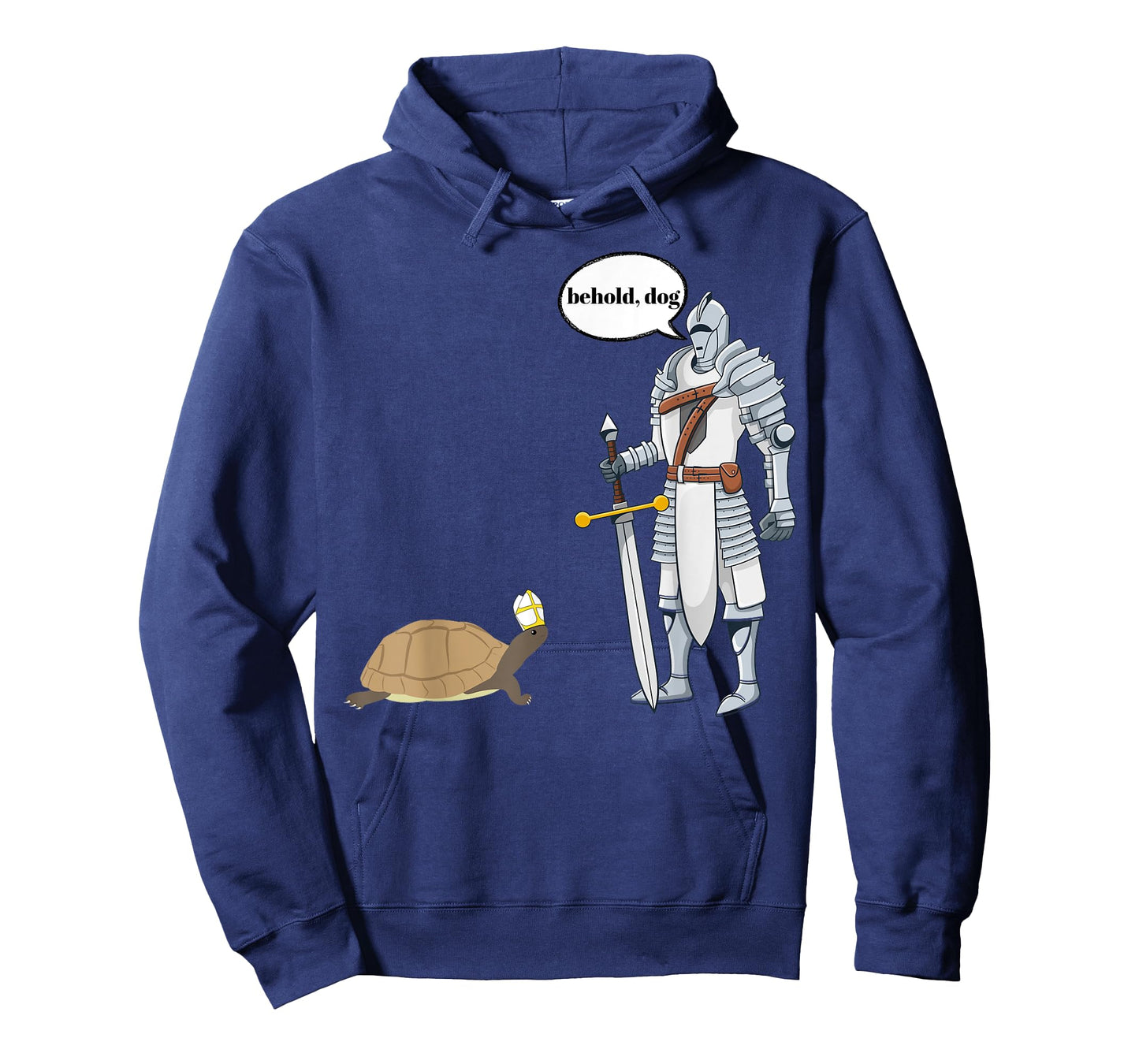 Behold Dog Funny Turtle Wearing A Priest Hat Hilarious Gamer T-Shirt