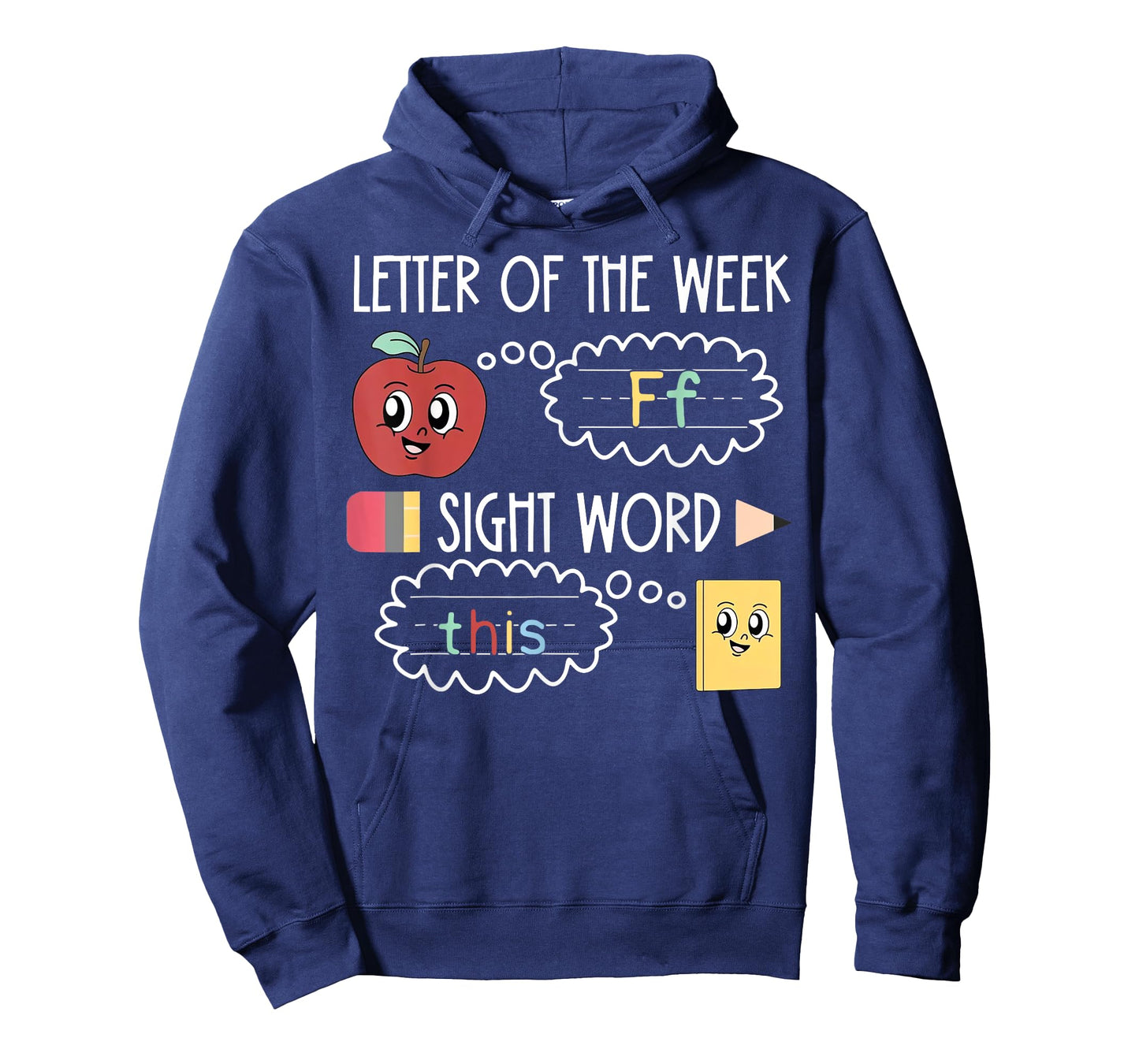 Letter of the Week Ff Sight Word Teacher Squad T-Shirt
