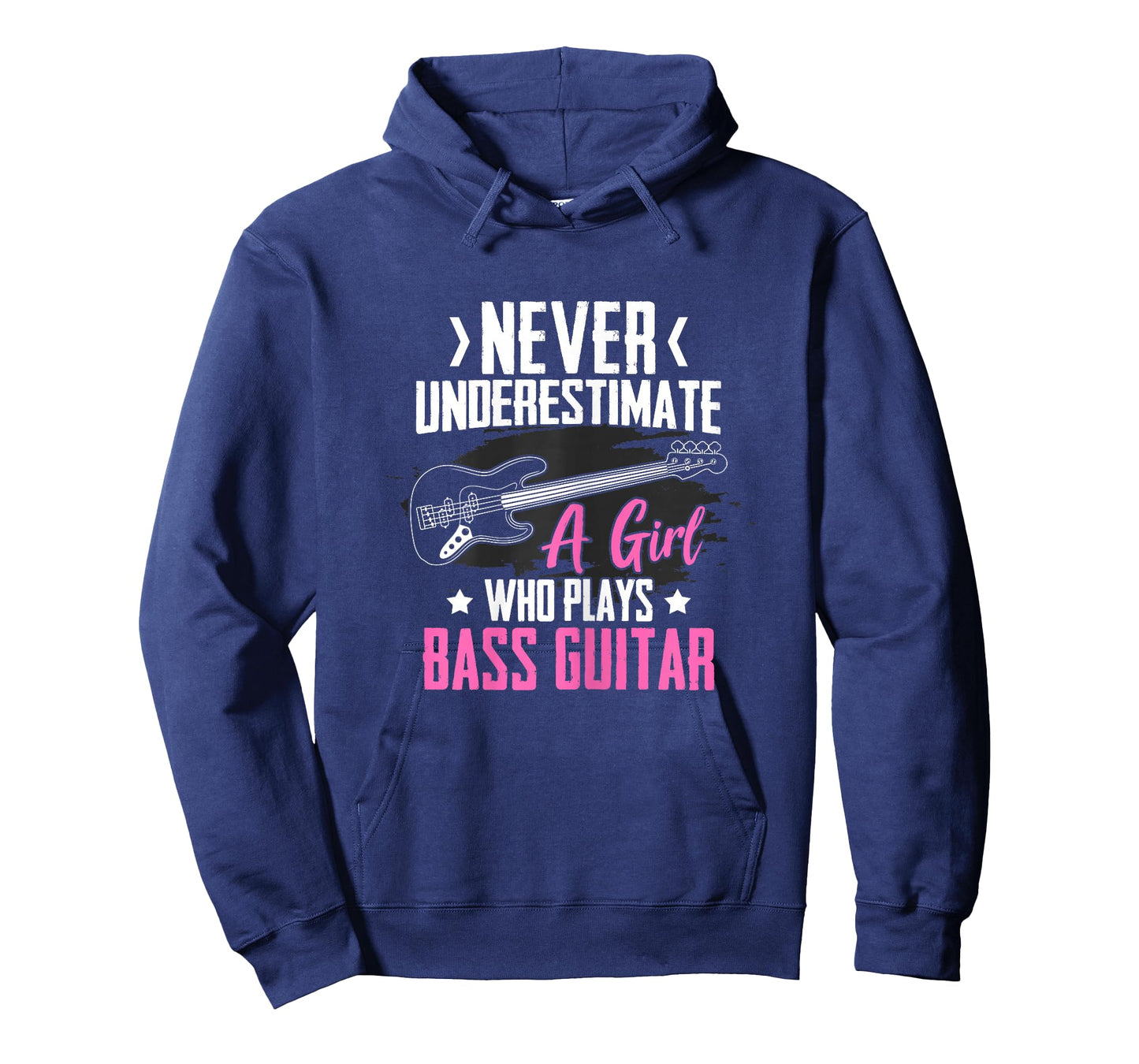 Funny Bass Guitar Lover Graphic Women and Girls Bass Player T-Shirt